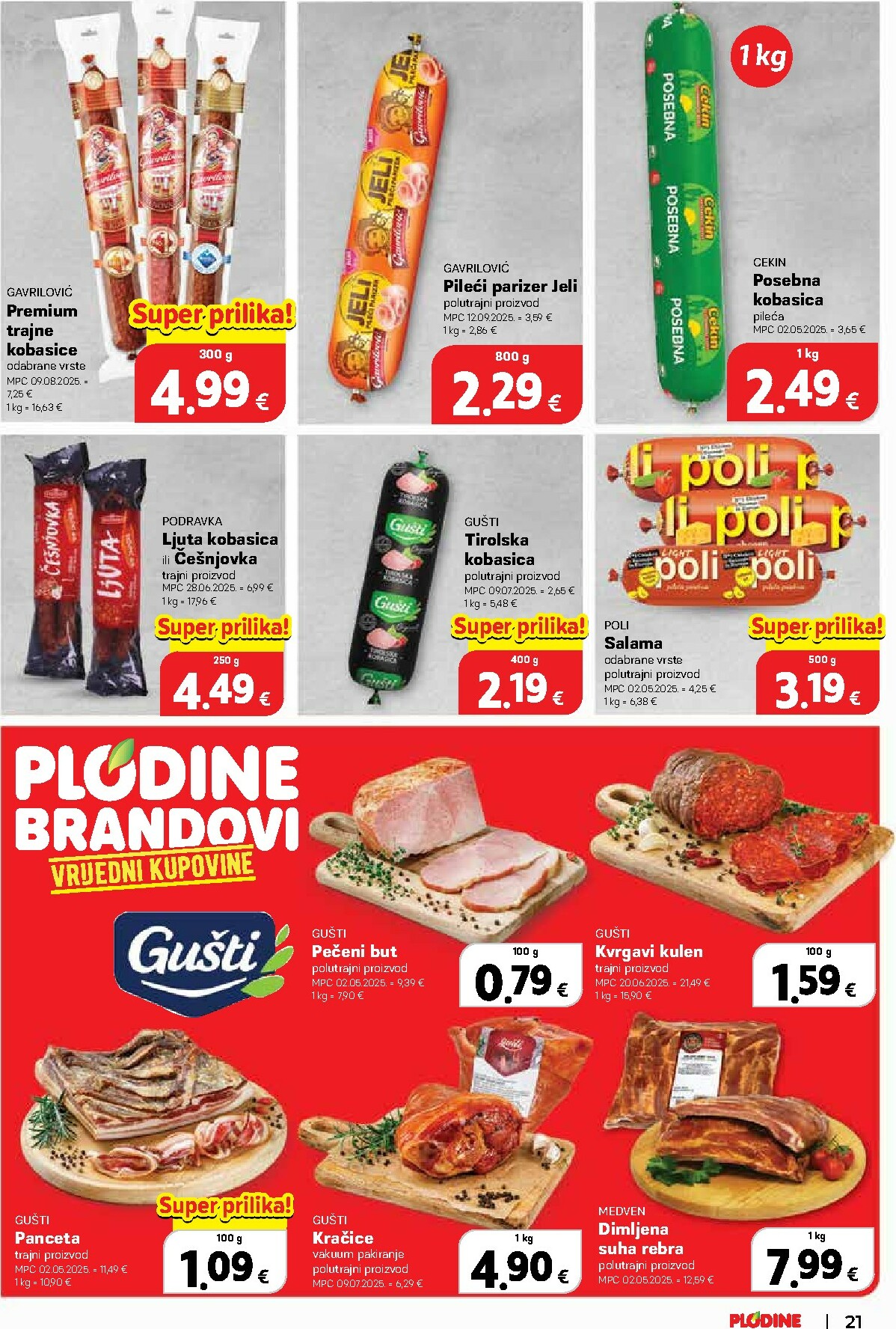 plodine - Prelistajte katalog Plodine, vrijedi od 28.01. do 03.02. - page: 21