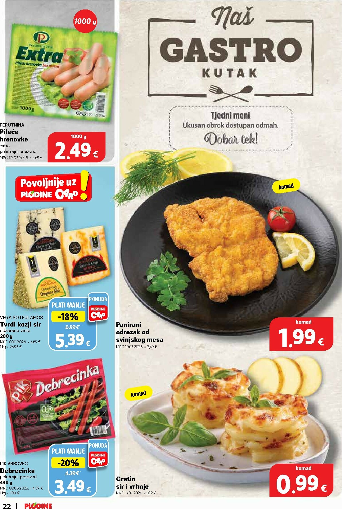 plodine - Prelistajte katalog Plodine, vrijedi od 28.01. do 03.02. - page: 22