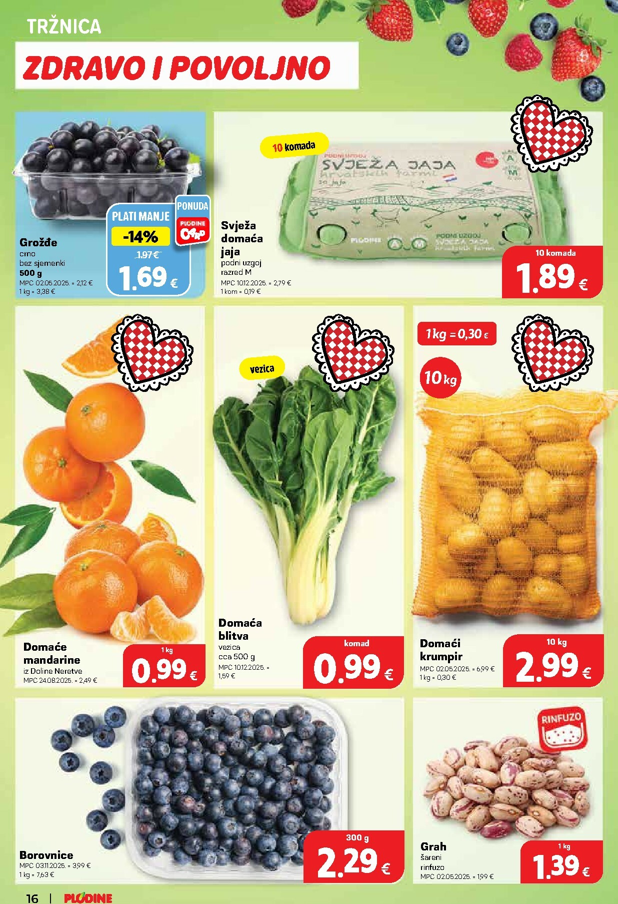 plodine - Prelistajte katalog Plodine, vrijedi od 28.01. do 03.02. - page: 16