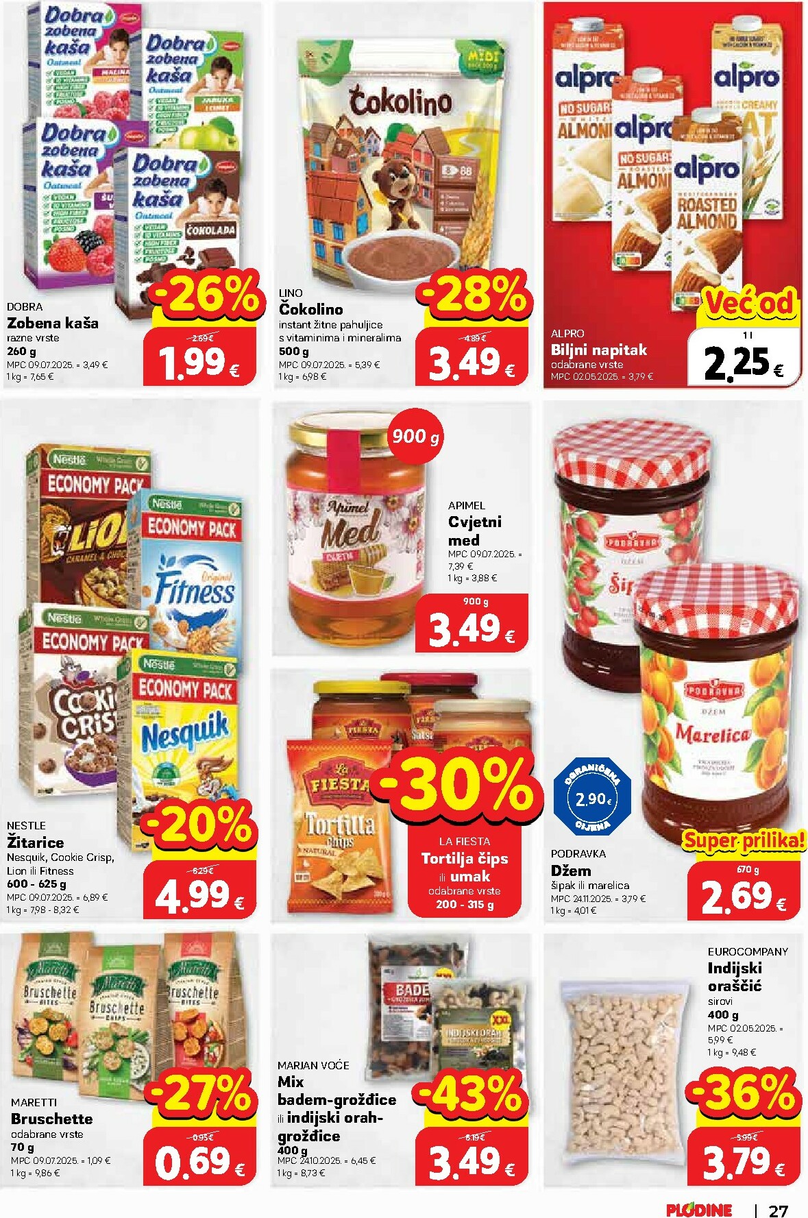 plodine - Prelistajte katalog Plodine, vrijedi od 04.02.2026 do 10.02.2026 - page: 27