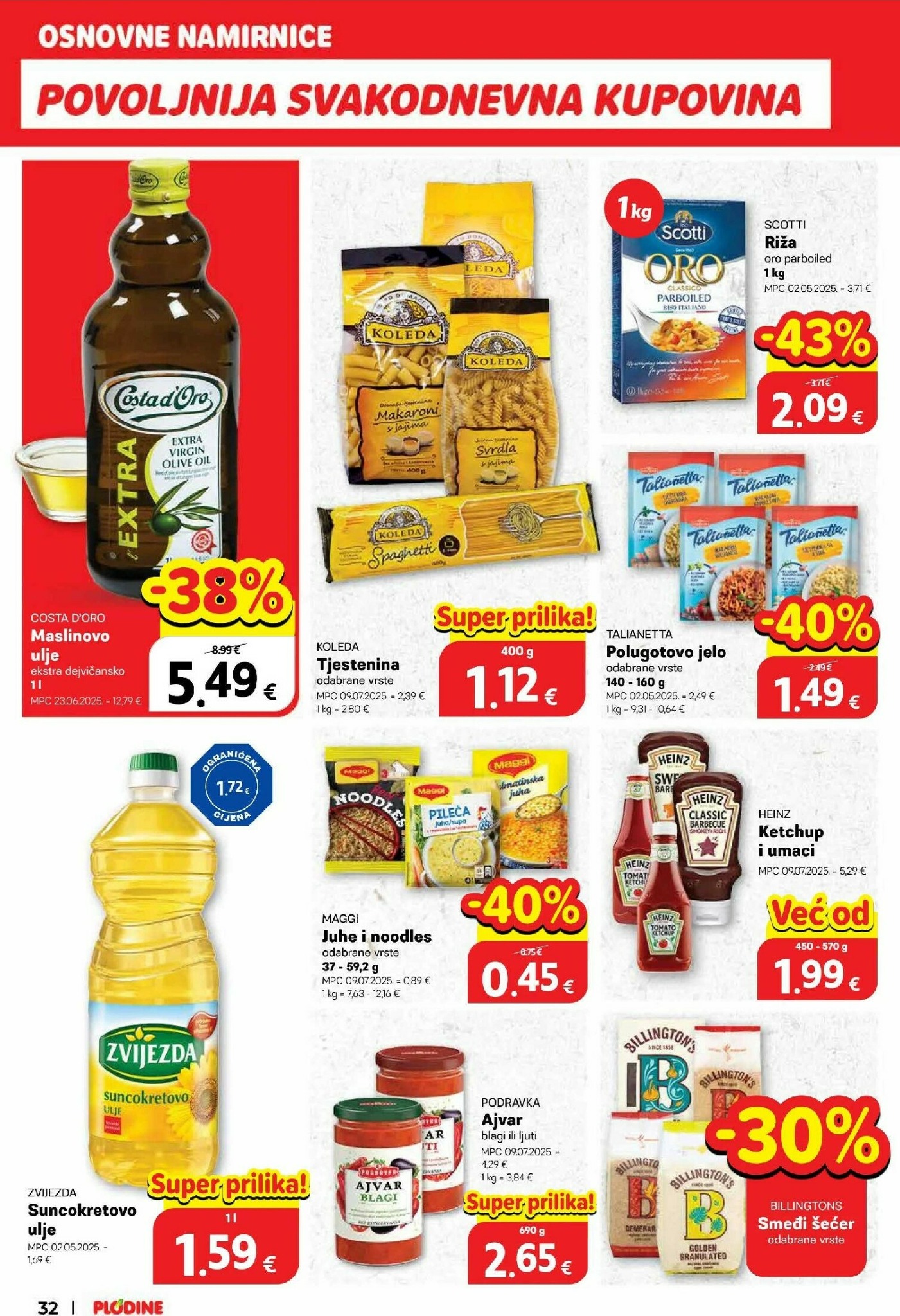 plodine - Prelistajte katalog Plodine, vrijedi od 11.02.2026 do 17.02.2026 - page: 32