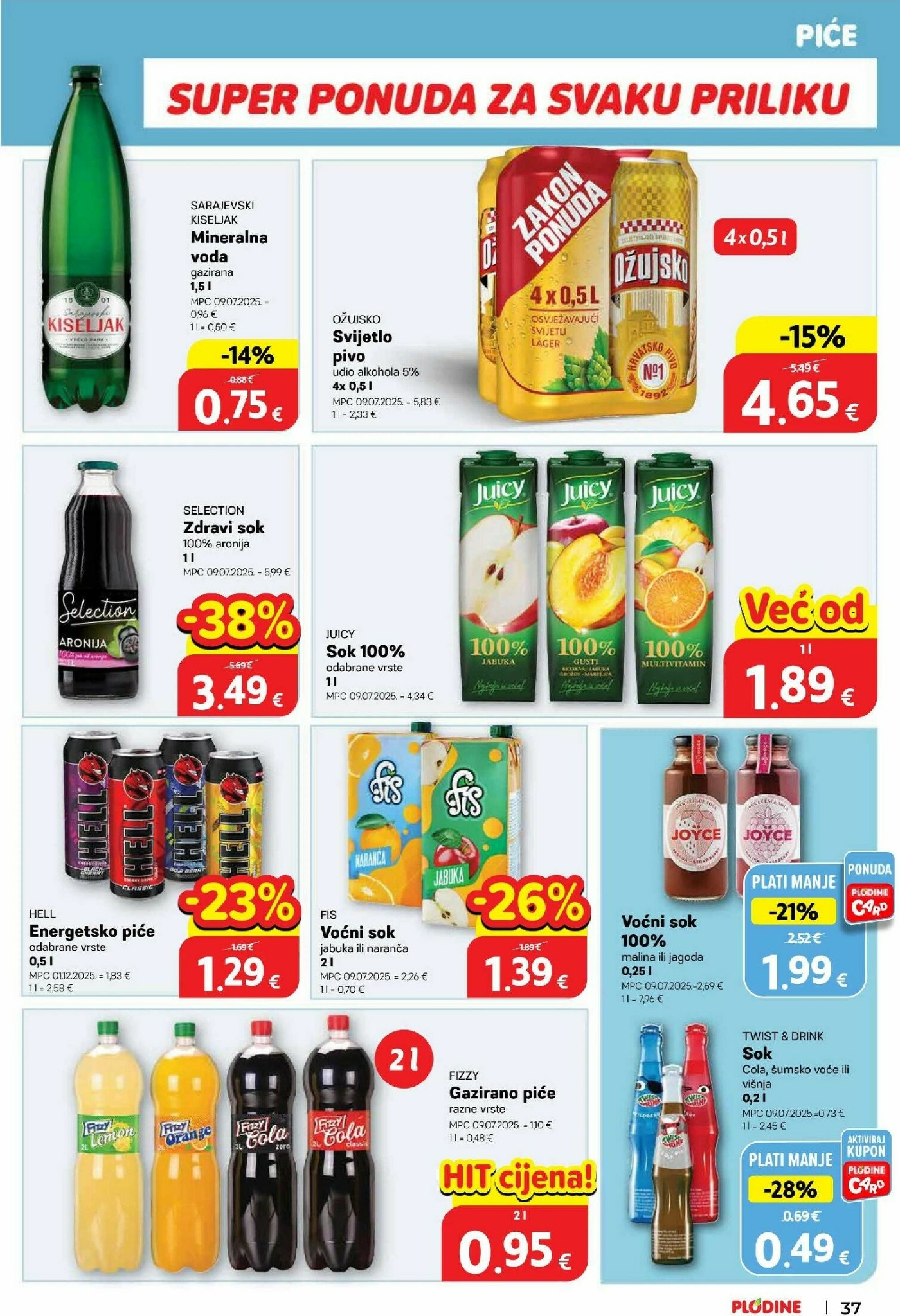 plodine - Prelistajte katalog Plodine, vrijedi od 11.02.2026 do 17.02.2026 - page: 37