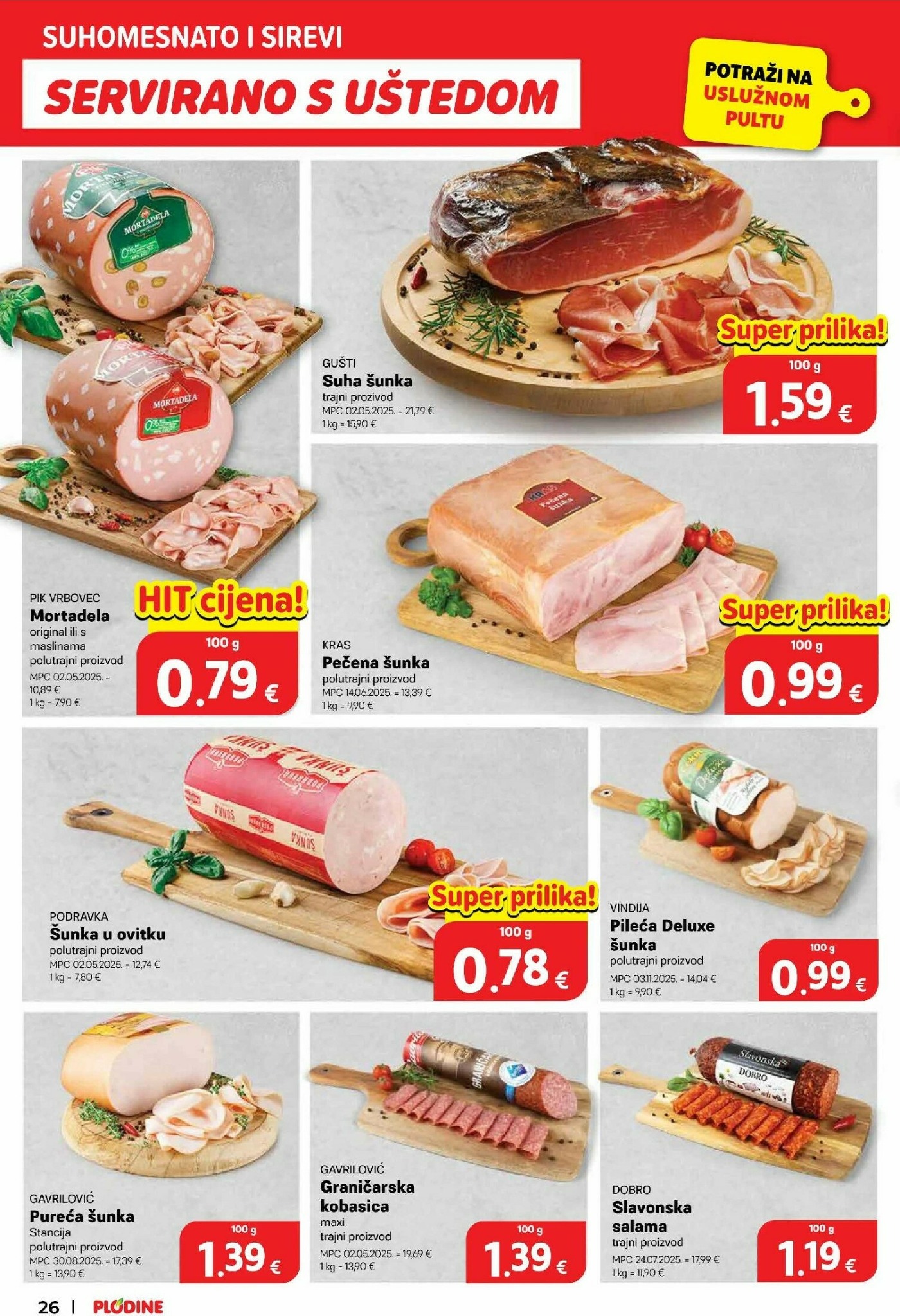 plodine - Prelistajte katalog Plodine, vrijedi od 11.02.2026 do 17.02.2026 - page: 26