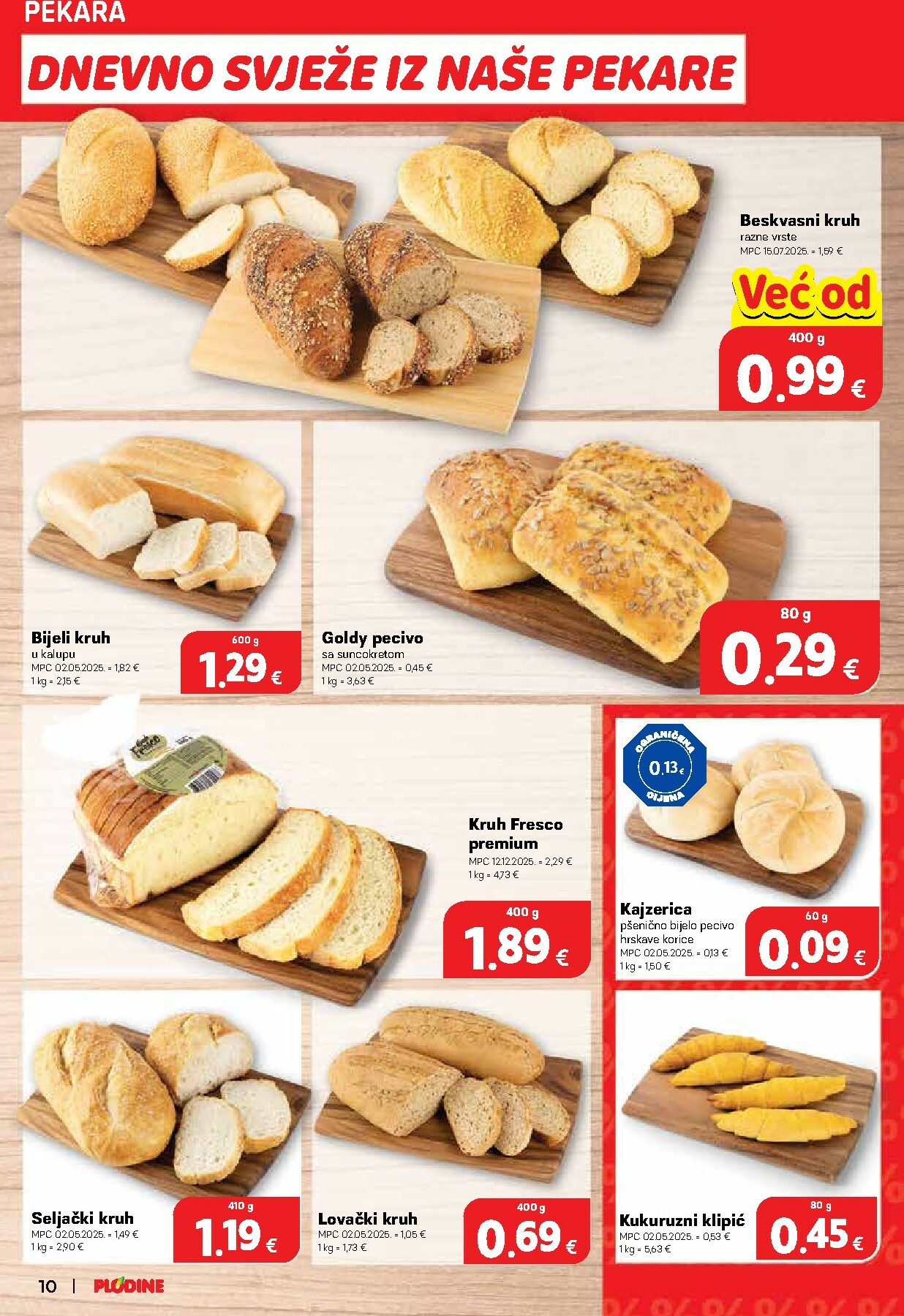 plodine - Prelistajte katalog Plodine, vrijedi od 18.02.2026 do 24.02.2026 - page: 10