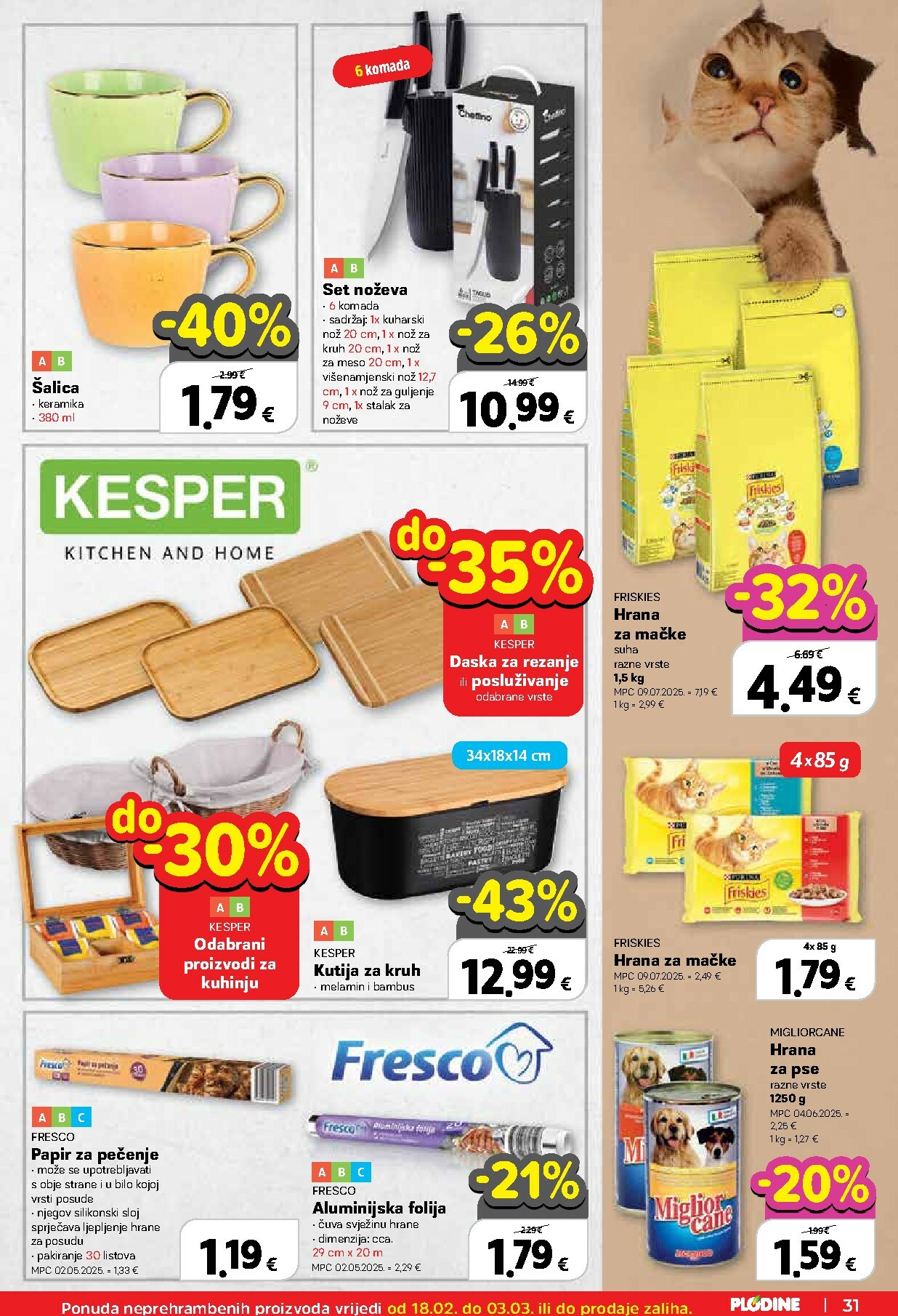 plodine - Prelistajte katalog Plodine, vrijedi od 18.02.2026 do 24.02.2026 - page: 31