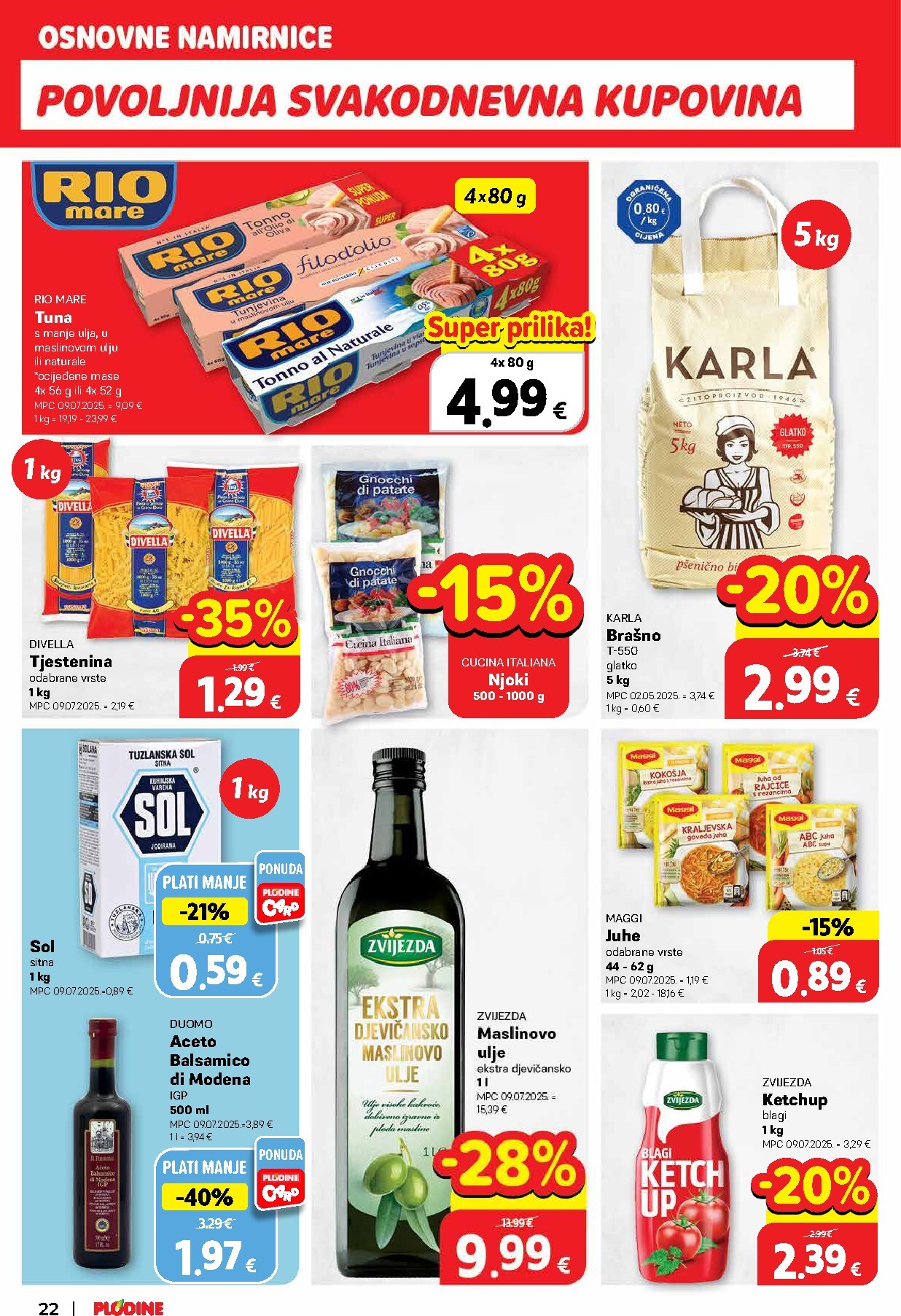 plodine - Prelistajte katalog Plodine, vrijedi od 25.02.2026 do 03.03.2026 - page: 22