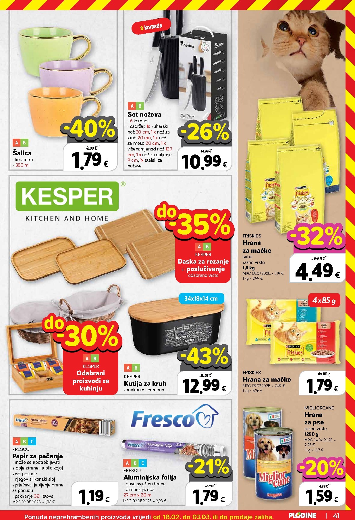 plodine - Prelistajte katalog Plodine, vrijedi od 25.02.2026 do 03.03.2026 - page: 41