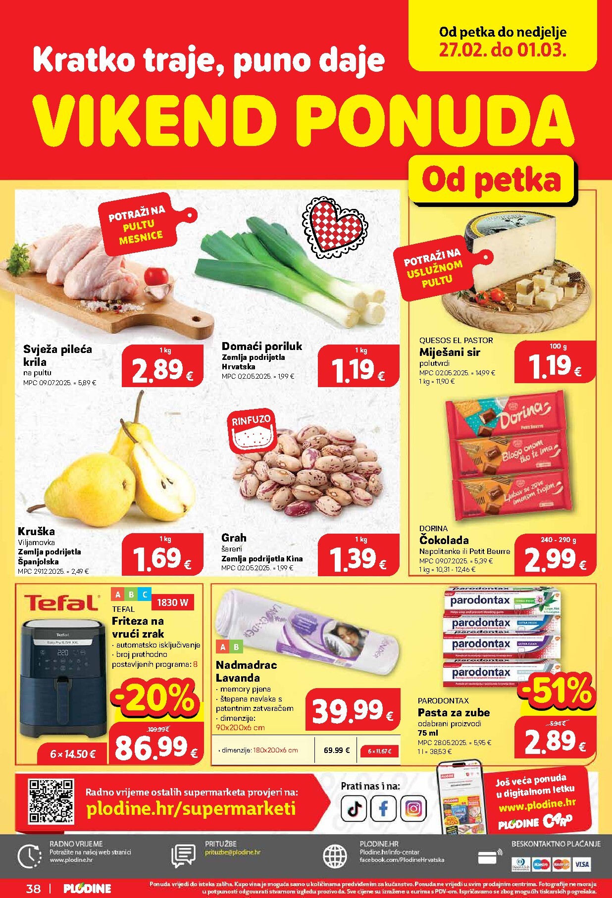 plodine - Prelistajte katalog Plodine, vrijedi od 25.02.2026 do 03.03.2026 - page: 38