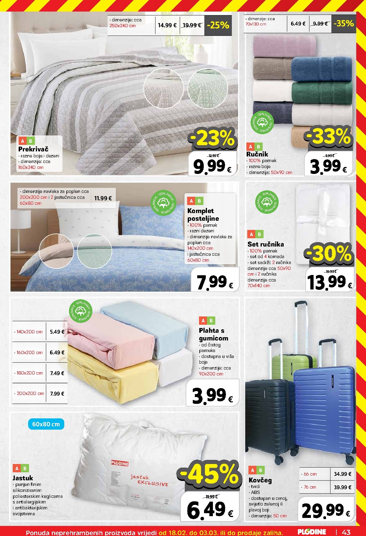 plodine - Prelistajte katalog Plodine, vrijedi od 25.02.2026 do 03.03.2026 - page: 43