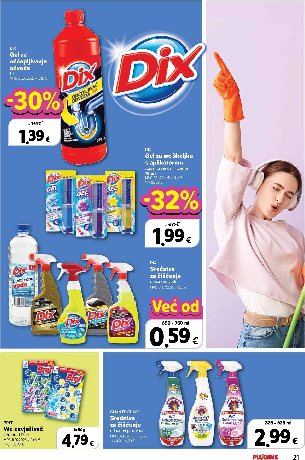 plodine - Prelistajte katalog Plodine - Vrijeme je za vrhunsku njegu, vrijedi od 25.02.2026 do 17.03.2026 - page: 21