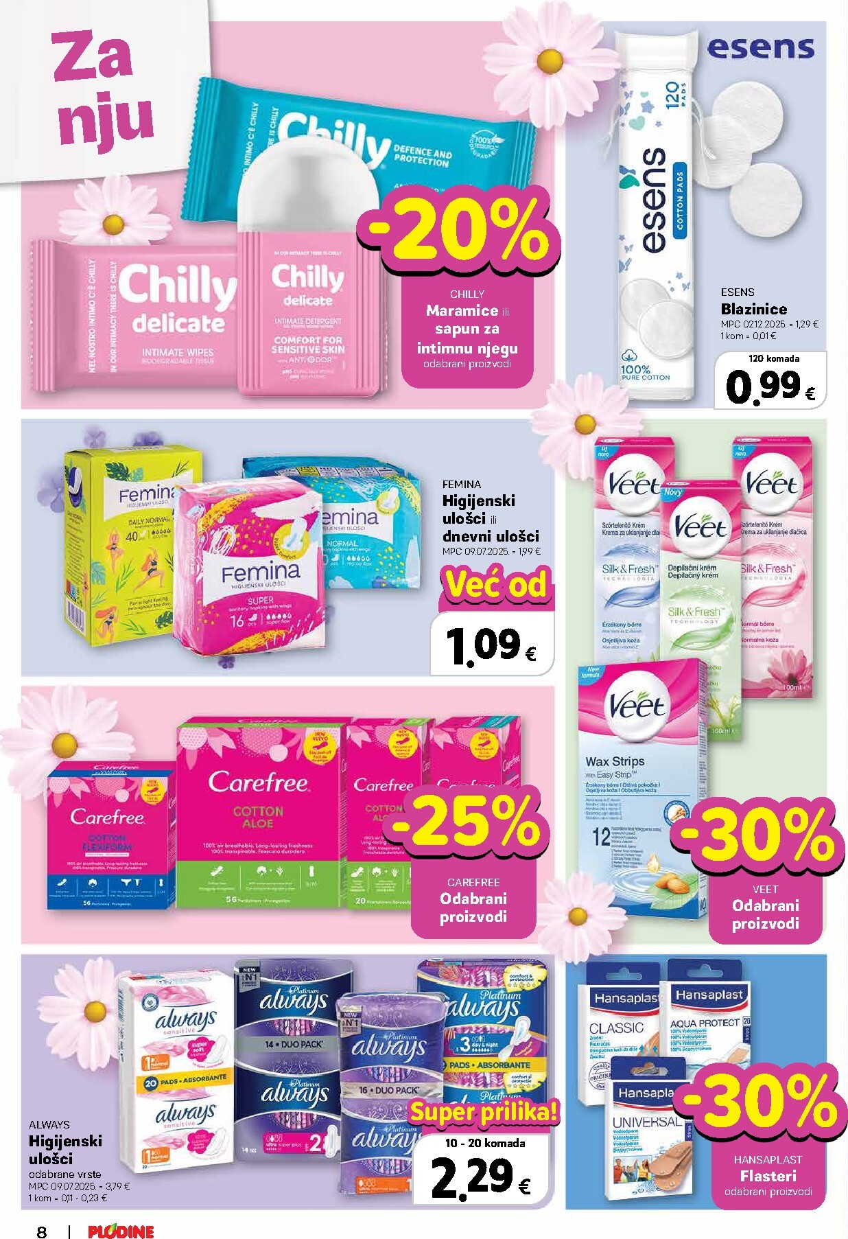 plodine - Prelistajte katalog Plodine - Vrijeme je za vrhunsku njegu, vrijedi od 25.02.2026 do 17.03.2026 - page: 8