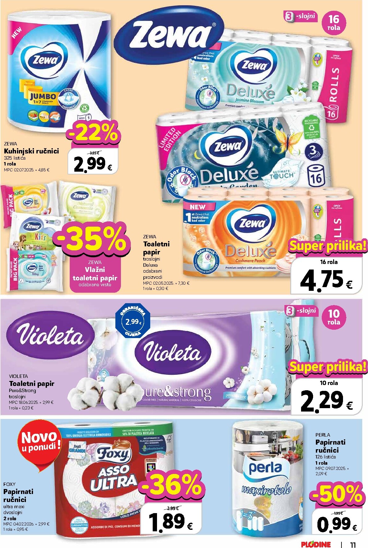 plodine - Prelistajte katalog Plodine - Vrijeme je za vrhunsku njegu, vrijedi od 25.02.2026 do 17.03.2026 - page: 11