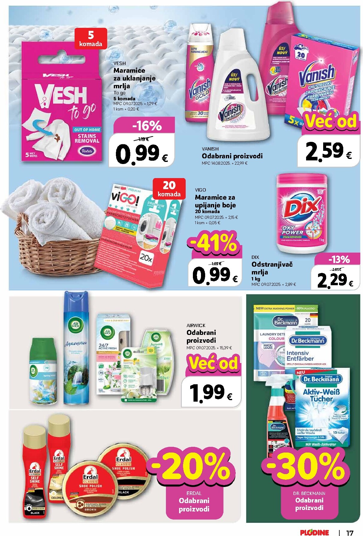 plodine - Prelistajte katalog Plodine - Vrijeme je za vrhunsku njegu, vrijedi od 25.02.2026 do 17.03.2026 - page: 17