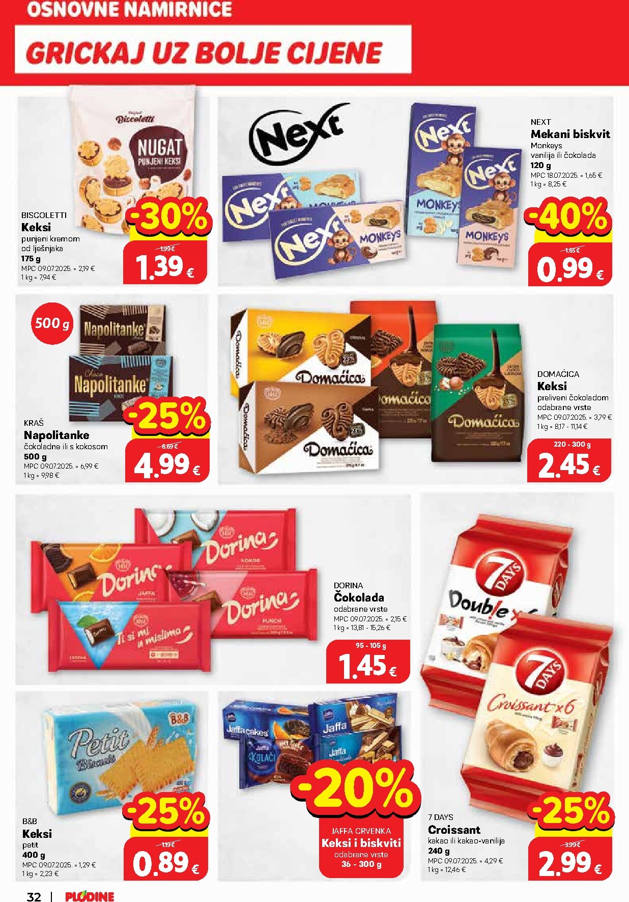 plodine - Prelistajte katalog Plodine, vrijedi od 04.03.2026 do 10.03.2026 - page: 32