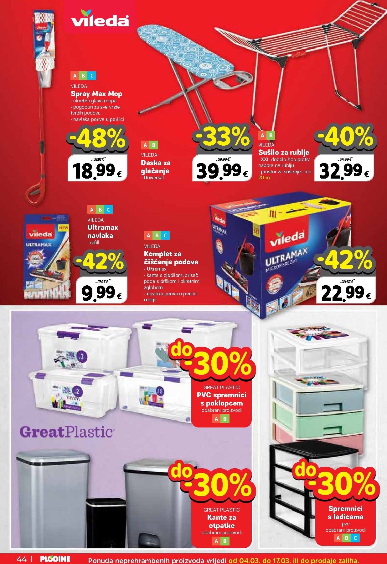 plodine - Prelistajte katalog Plodine, vrijedi od 04.03.2026 do 10.03.2026 - page: 44