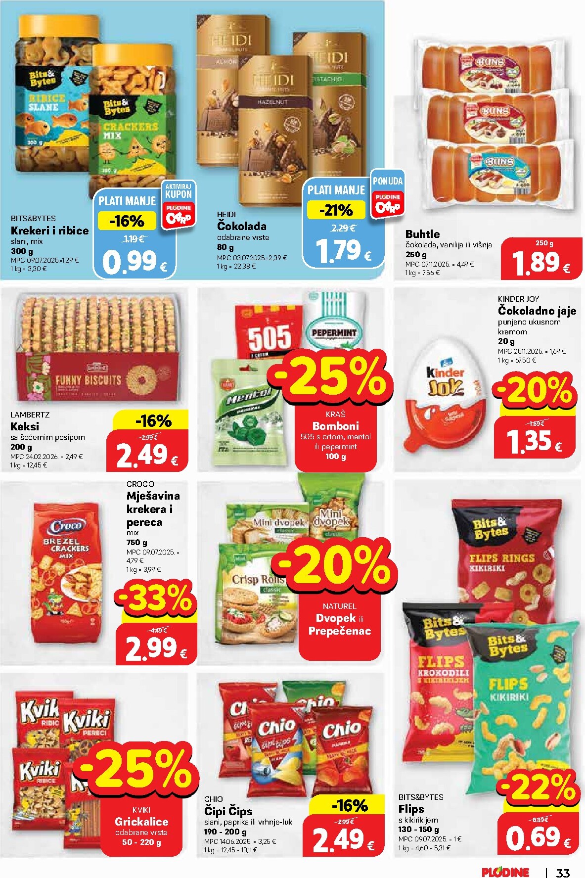 plodine - Prelistajte katalog Plodine, vrijedi od 04.03.2026 do 10.03.2026 - page: 33