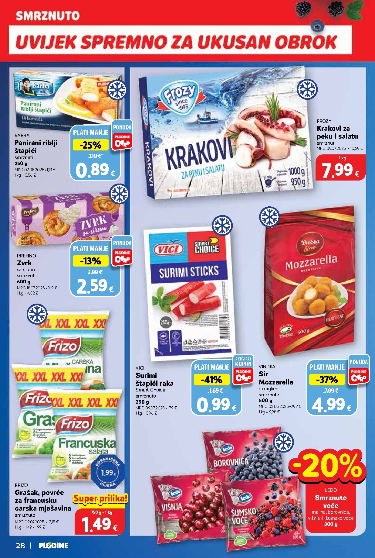 plodine - Prelistajte katalog Plodine, vrijedi od 04.03.2026 do 10.03.2026 - page: 28