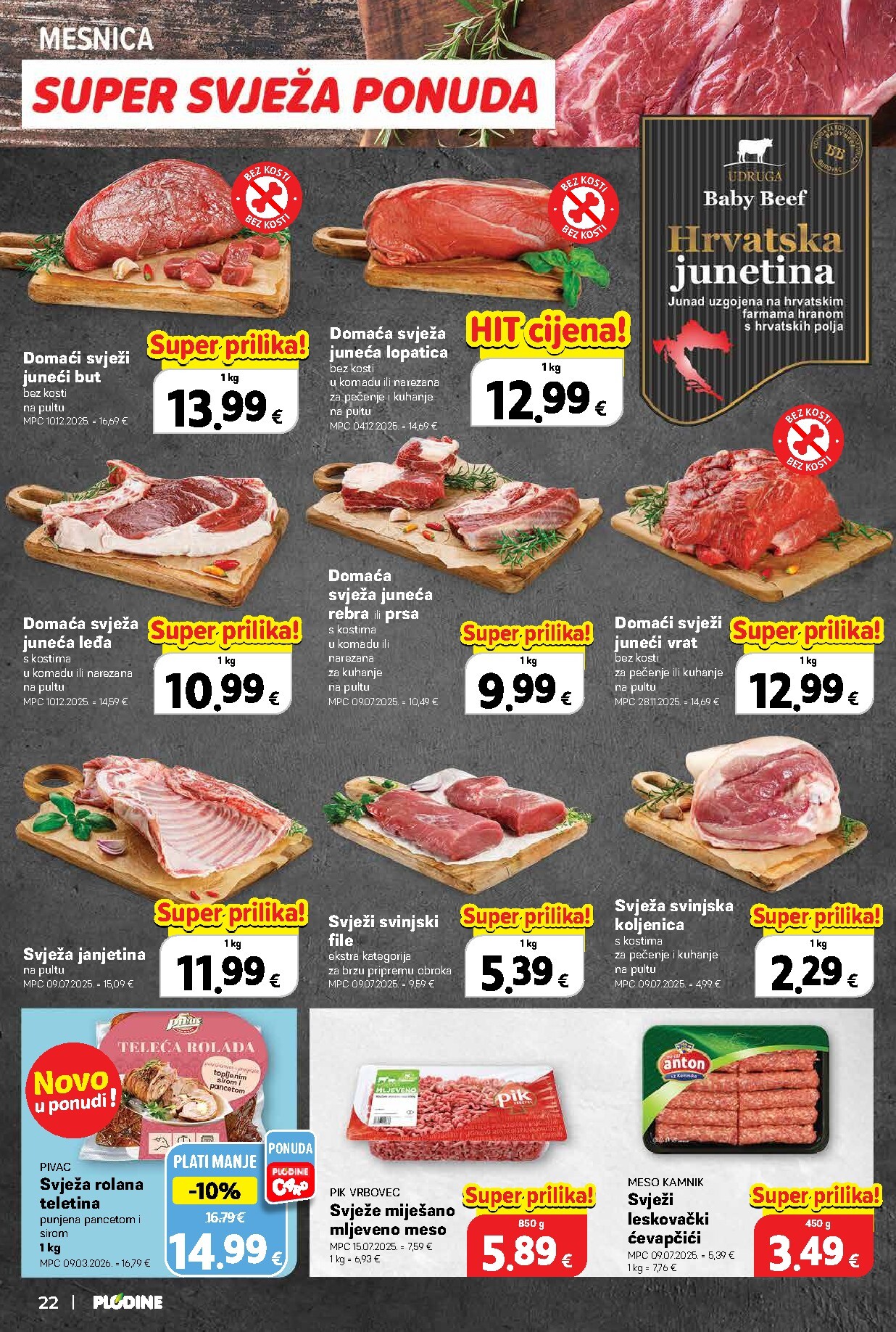 plodine - Prelistajte katalog Plodine, vrijedi od 11.03.2026 do 17.03.2026 - page: 22