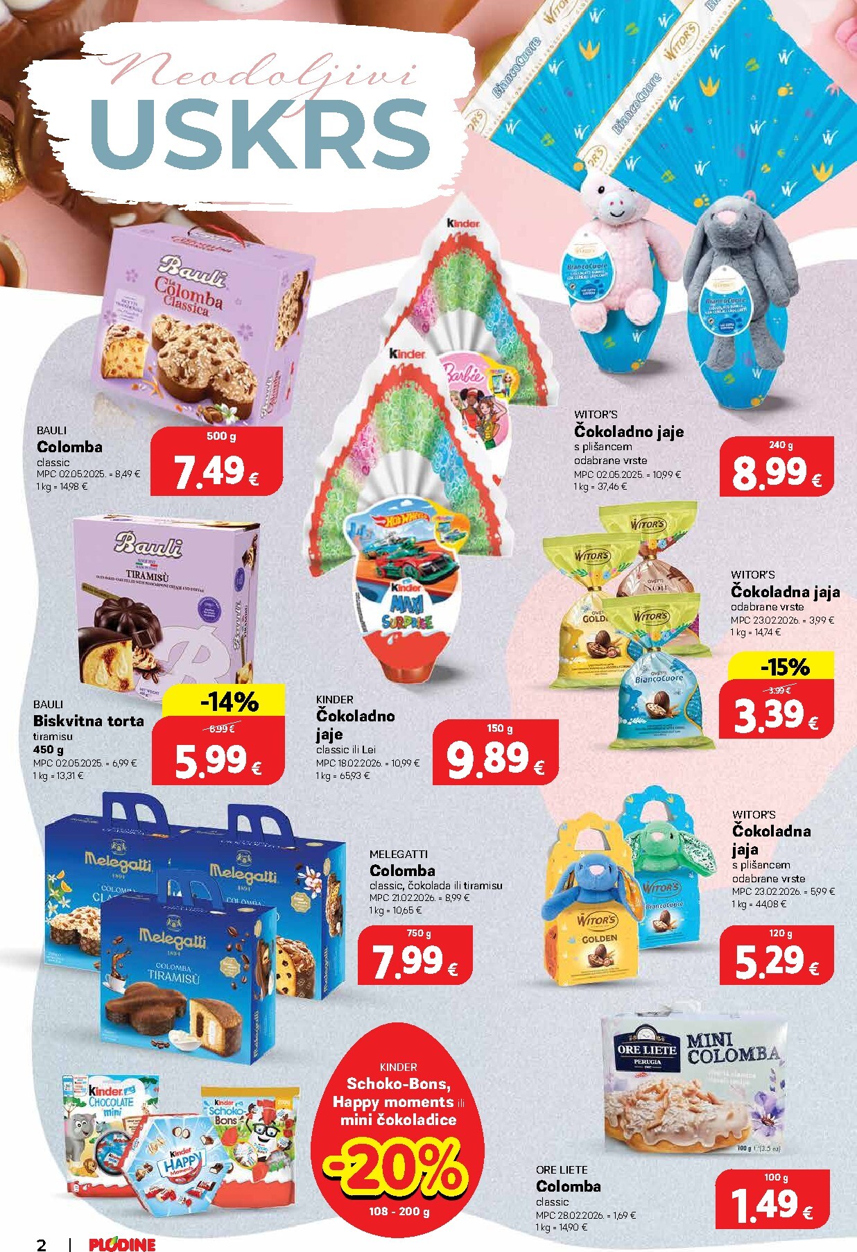 plodine - Prelistajte katalog Plodine, vrijedi od 11.03.2026 do 17.03.2026 - page: 2