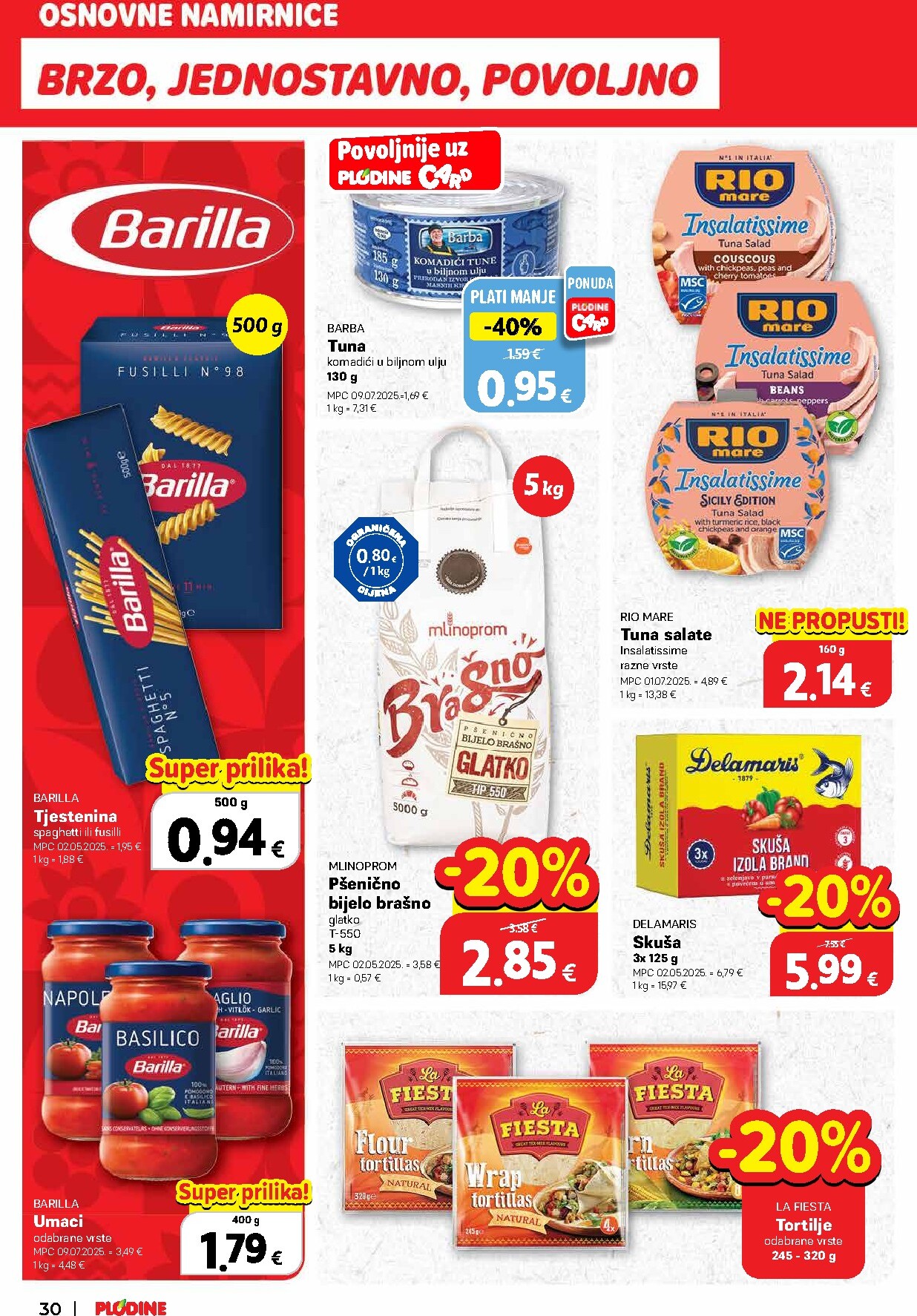 plodine - Prelistajte katalog Plodine, vrijedi od 11.03.2026 do 17.03.2026 - page: 30