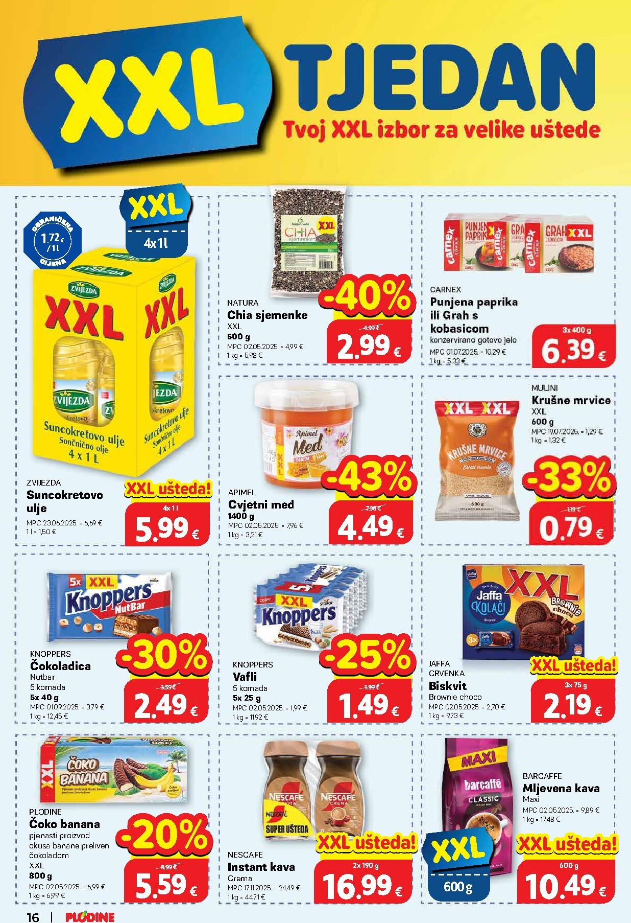 plodine - Prelistajte katalog Plodine, vrijedi od 11.03.2026 do 17.03.2026 - page: 16