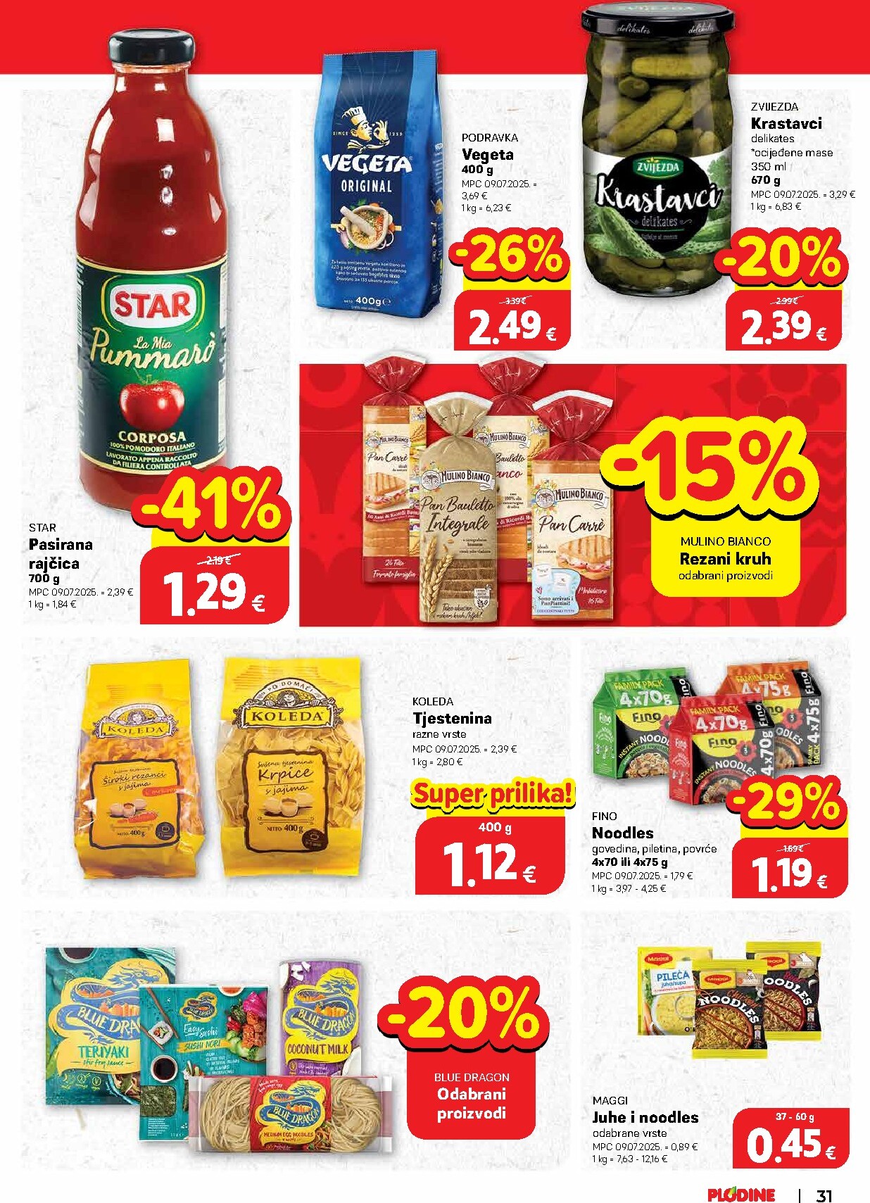 plodine - Prelistajte katalog Plodine, vrijedi od 11.03.2026 do 17.03.2026 - page: 31