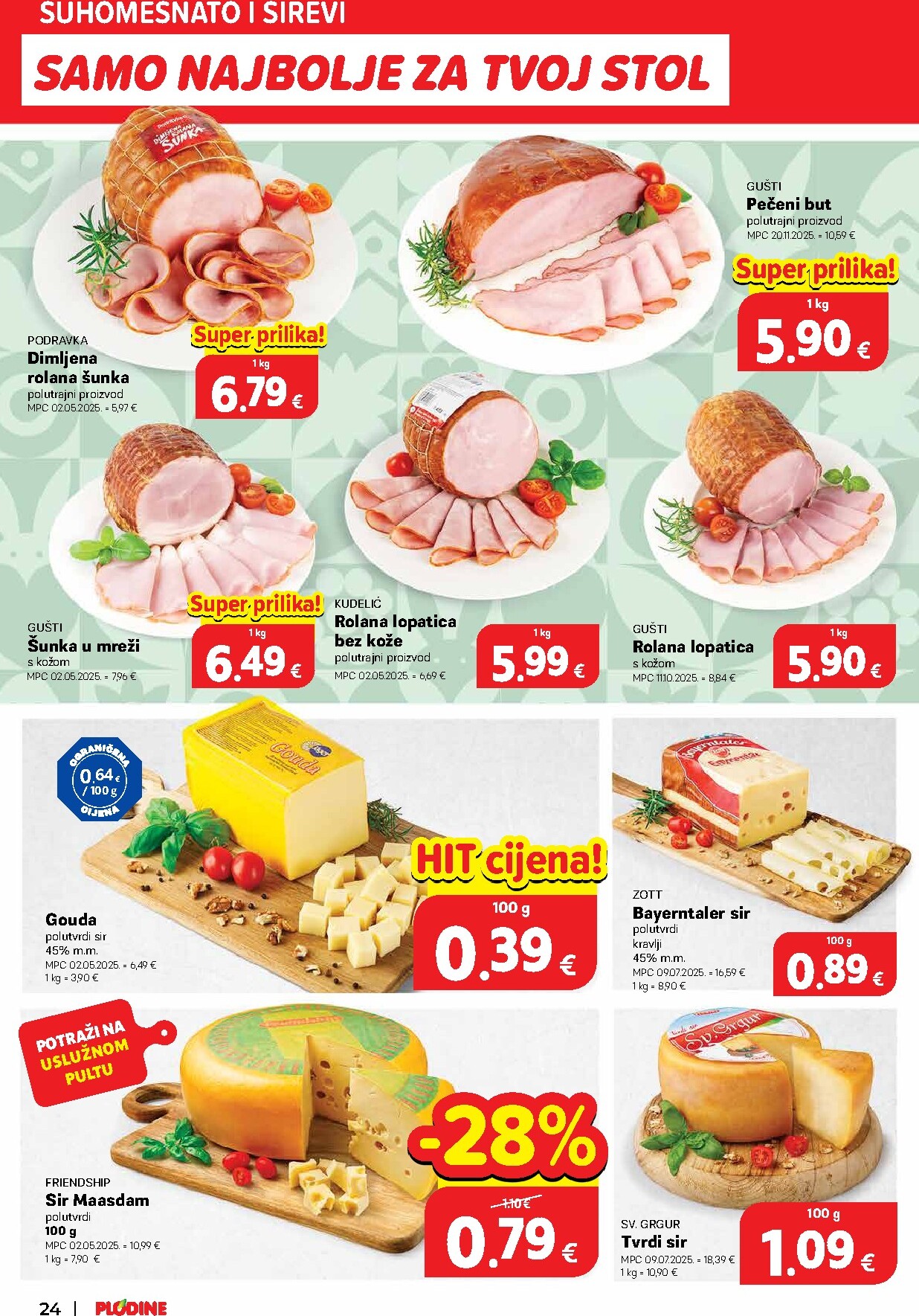 plodine - Prelistajte katalog Plodine, vrijedi od 11.03.2026 do 17.03.2026 - page: 24