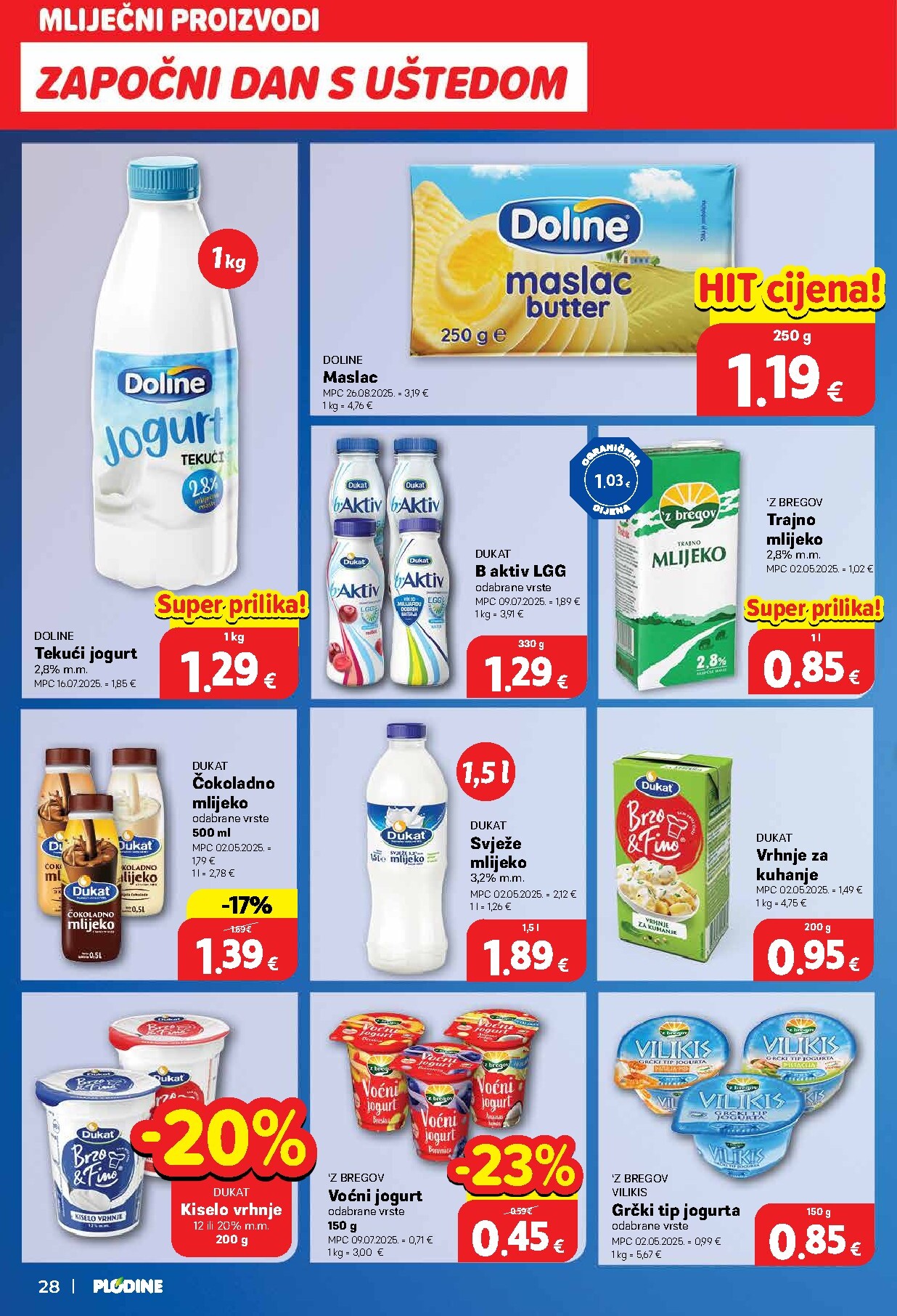 plodine - Prelistajte katalog Plodine, vrijedi od 11.03.2026 do 17.03.2026 - page: 28