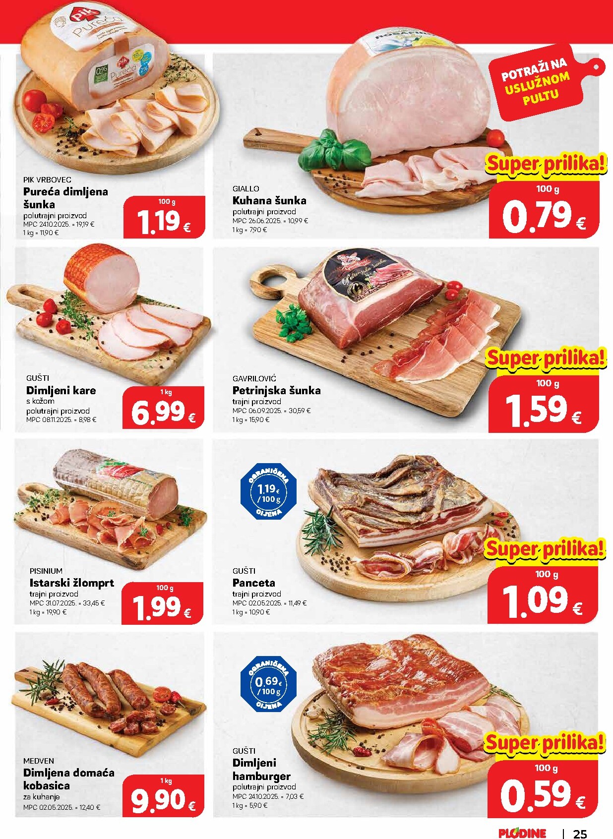 plodine - Prelistajte katalog Plodine, vrijedi od 11.03.2026 do 17.03.2026 - page: 25