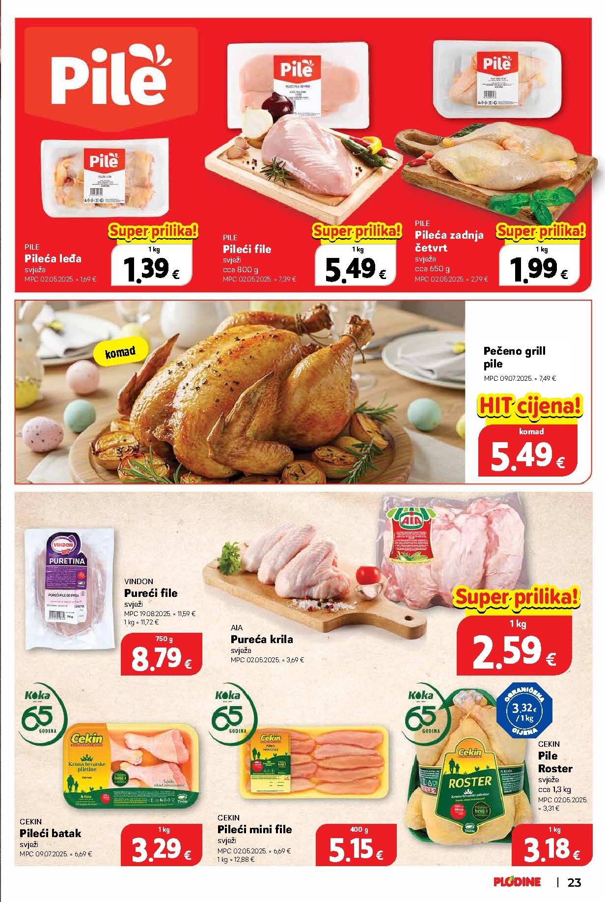 plodine - Prelistajte katalog Plodine, vrijedi od 11.03.2026 do 17.03.2026 - page: 23