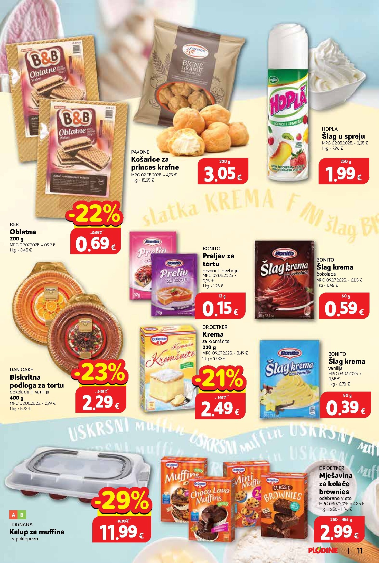 plodine - Prelistajte katalog Plodine - Slatka tradicija, vrijedi od 18.03.2026 do 04.04.2026 - page: 11