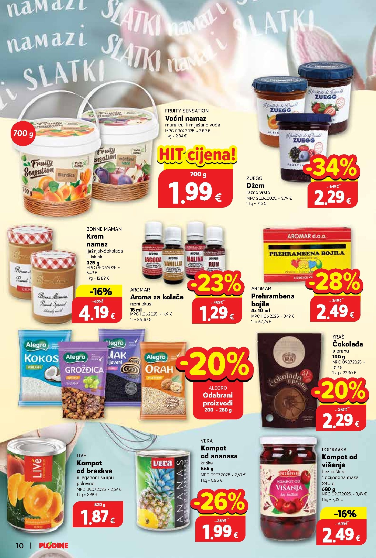 plodine - Prelistajte katalog Plodine - Slatka tradicija, vrijedi od 18.03.2026 do 04.04.2026 - page: 10