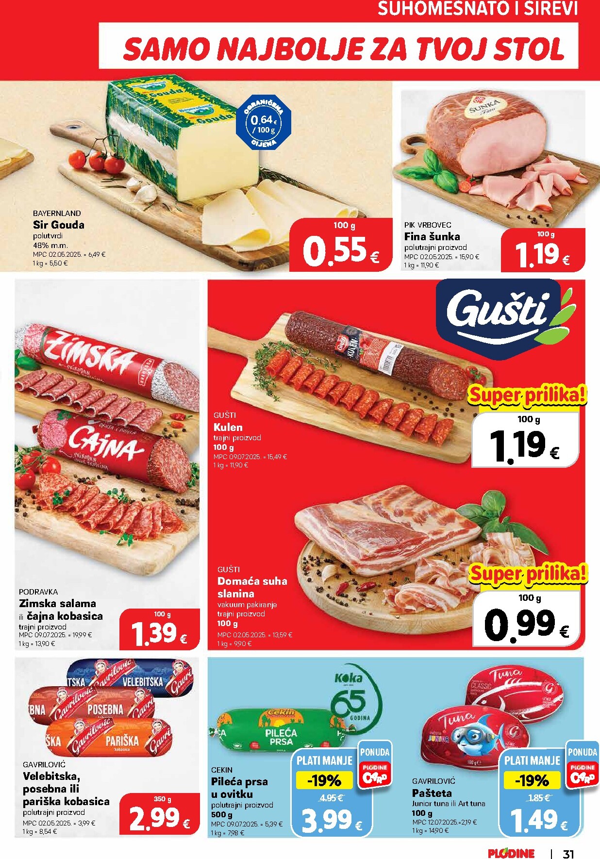 plodine - Prelistajte katalog Plodine, vrijedi od 18.03.2026 do 24.03.2026 - page: 31