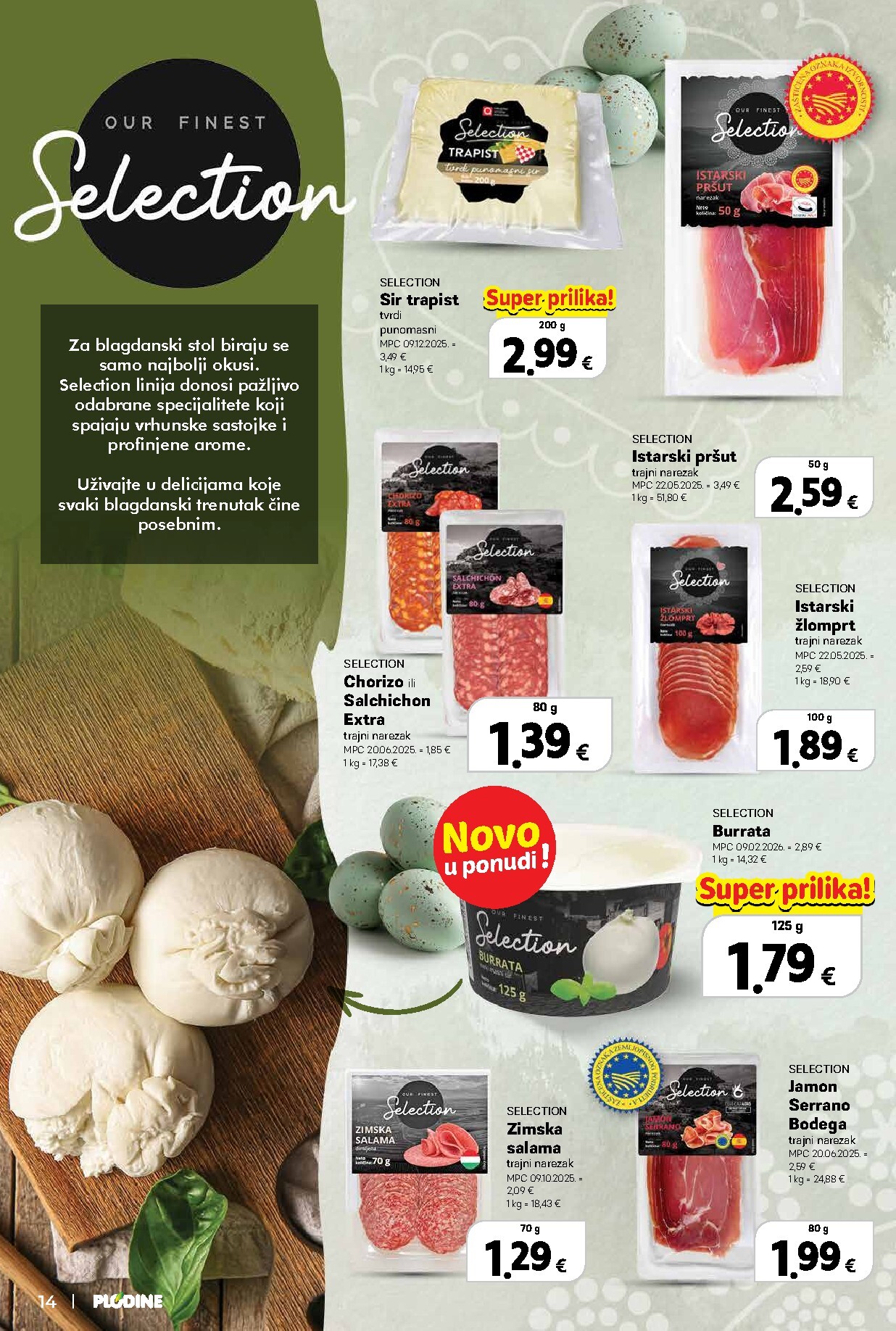 plodine - Prelistajte katalog Plodine, vrijedi od 18.03.2026 do 24.03.2026 - page: 14