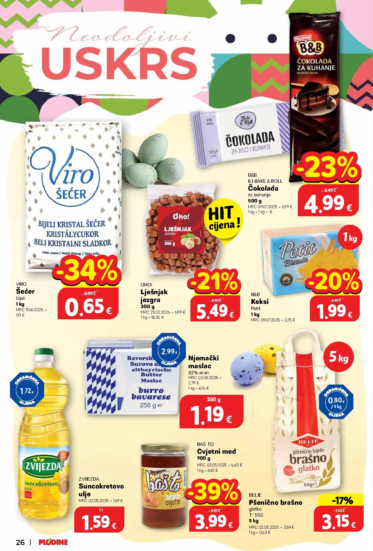 plodine - Prelistajte katalog Plodine, vrijedi od 18.03.2026 do 24.03.2026 - page: 26
