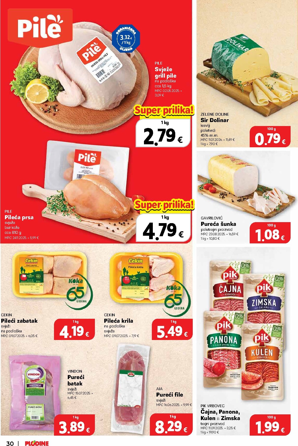 plodine - Prelistajte katalog Plodine, vrijedi od 18.03.2026 do 24.03.2026 - page: 30