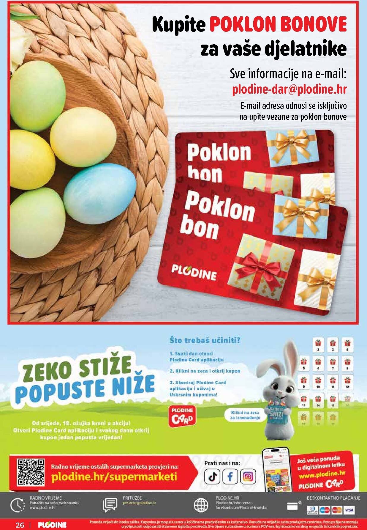 plodine - Prelistajte katalog Plodine - Uskrs Delicije, vrijedi od 18.03.2026 do 04.04.2026 - page: 26