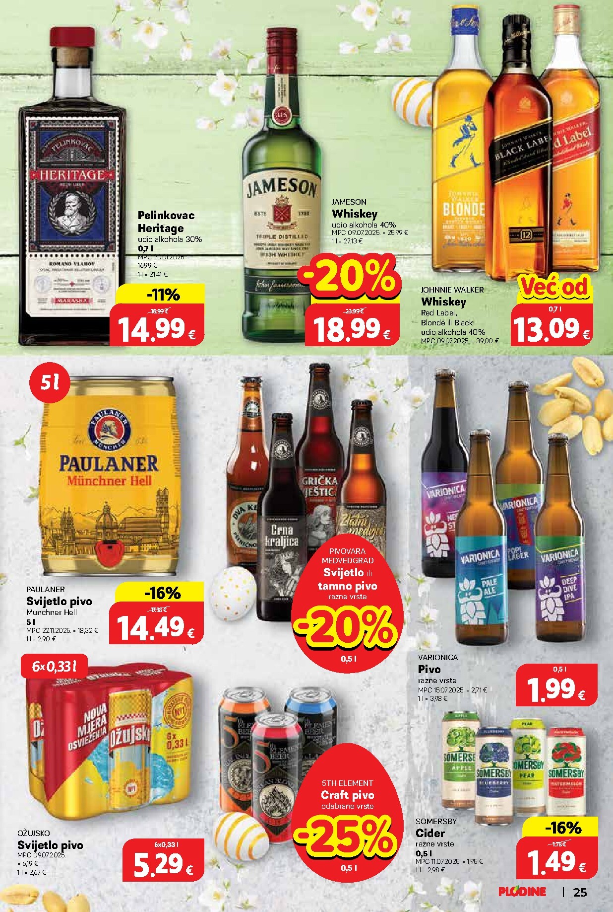 plodine - Prelistajte katalog Plodine - Uskrs Delicije, vrijedi od 18.03.2026 do 04.04.2026 - page: 25