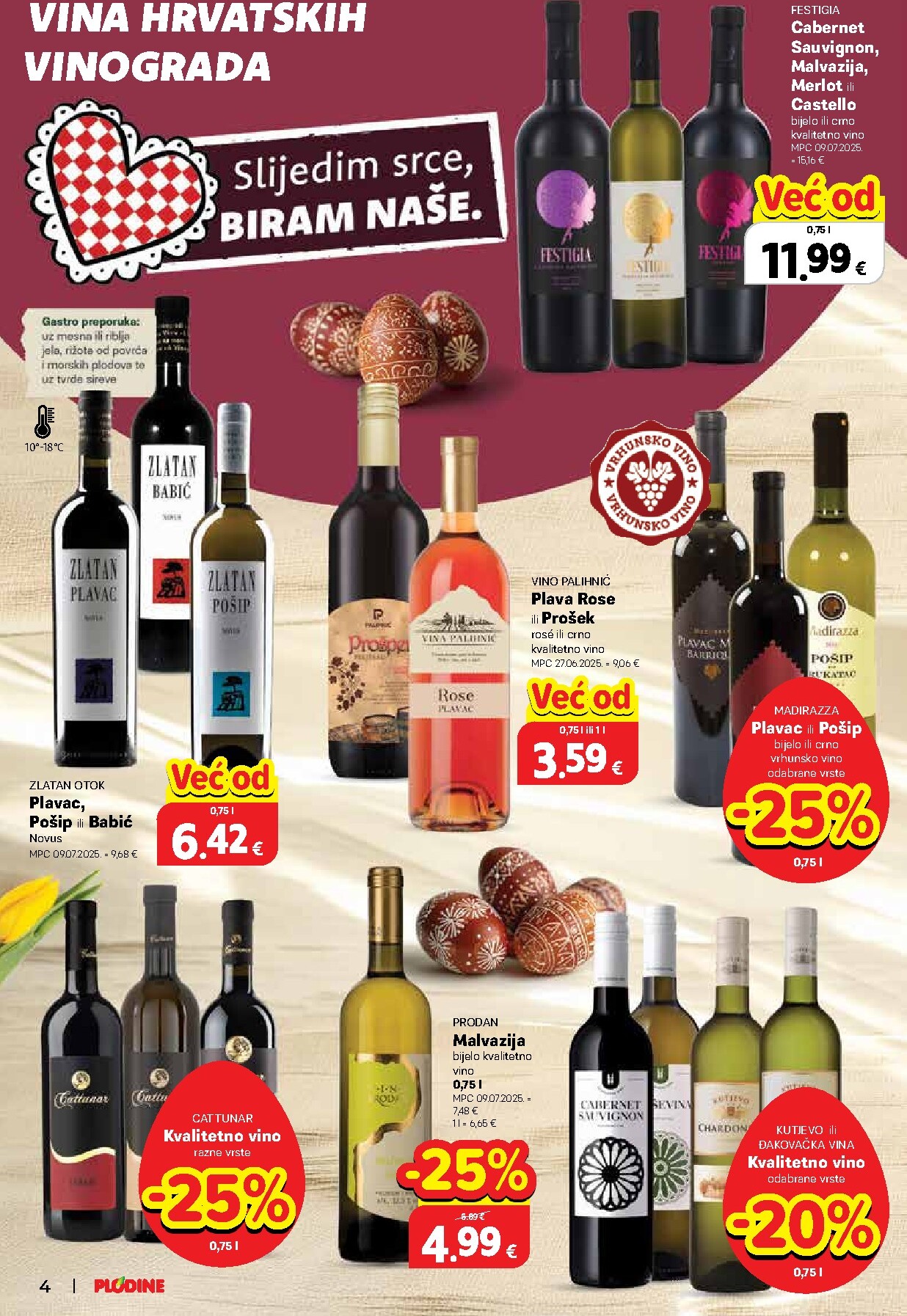 plodine - Prelistajte katalog Plodine - Uskrs Delicije, vrijedi od 18.03.2026 do 04.04.2026 - page: 4