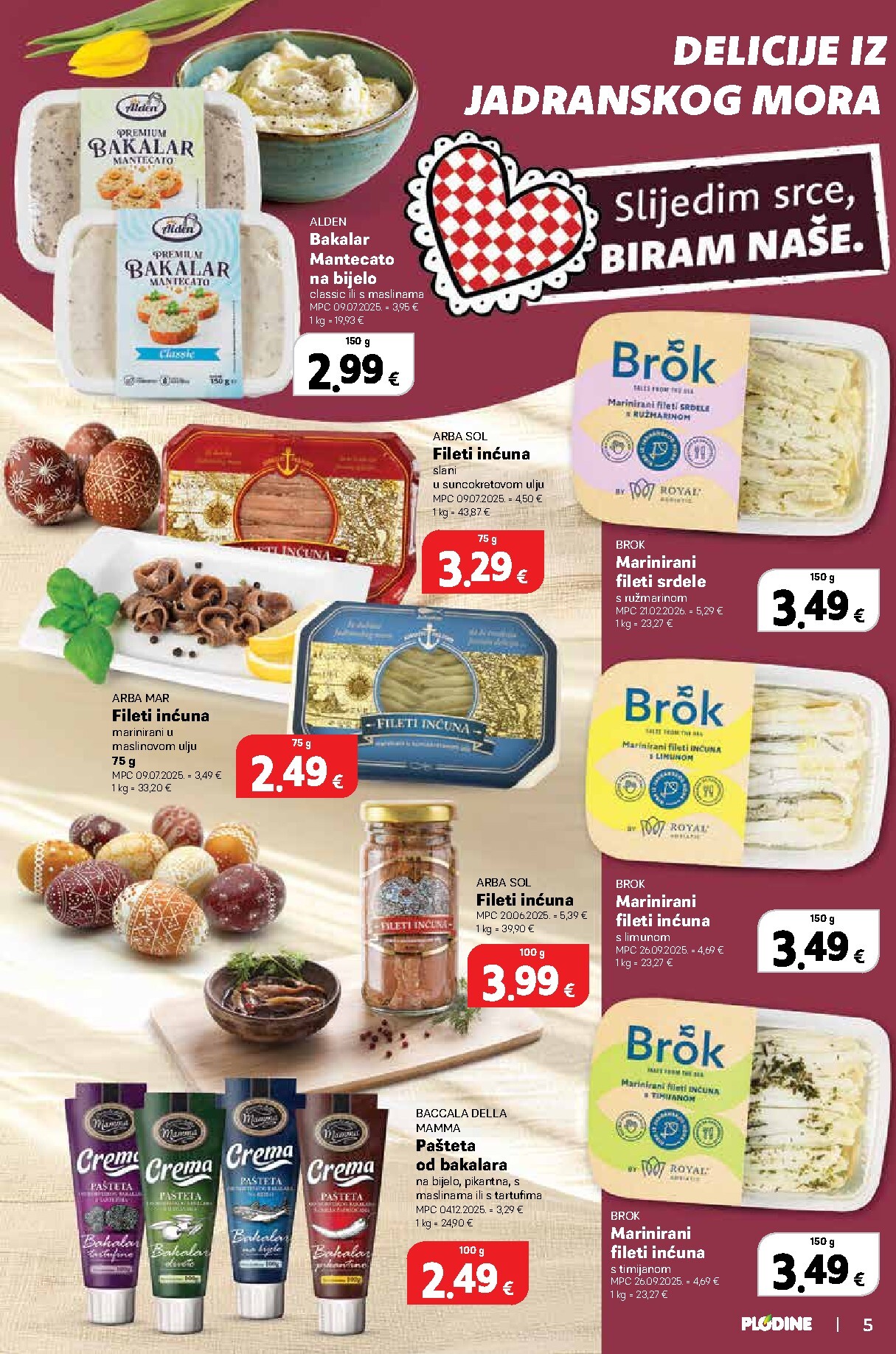 plodine - Prelistajte katalog Plodine - Uskrs Delicije, vrijedi od 18.03.2026 do 04.04.2026 - page: 5