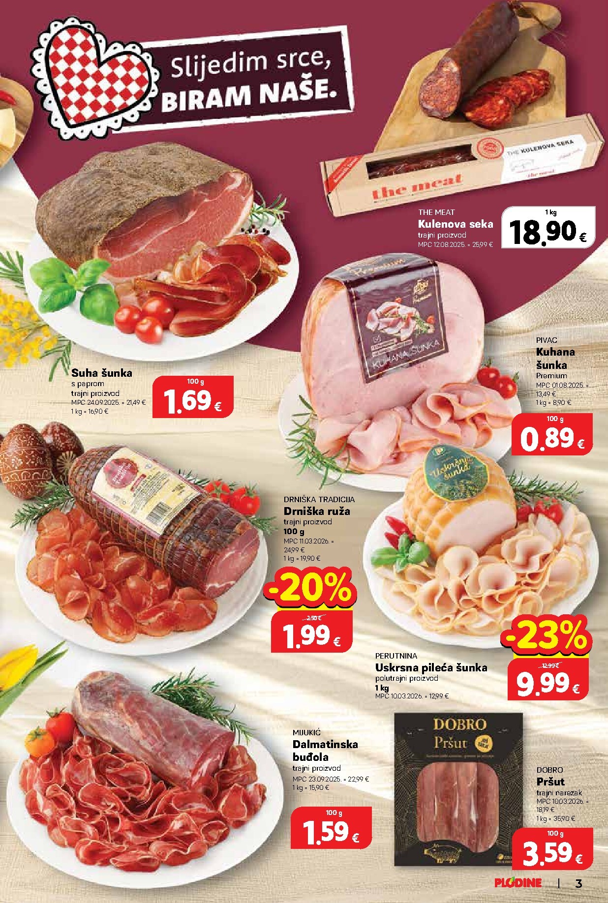 plodine - Prelistajte katalog Plodine - Uskrs Delicije, vrijedi od 18.03.2026 do 04.04.2026 - page: 3