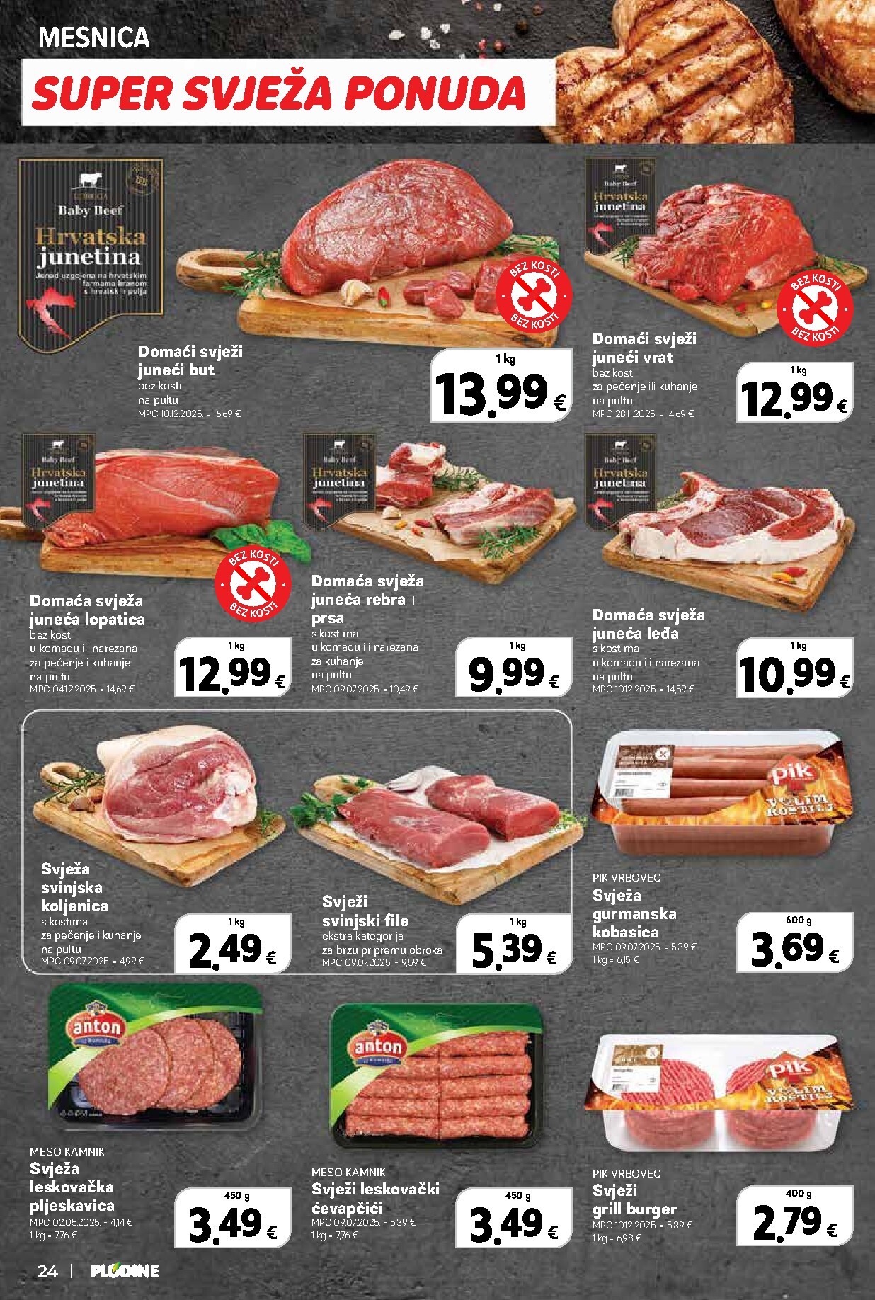 plodine - Prelistajte katalog Plodine, vrijedi od 25.03.2026 do 31.03.2026 - page: 24