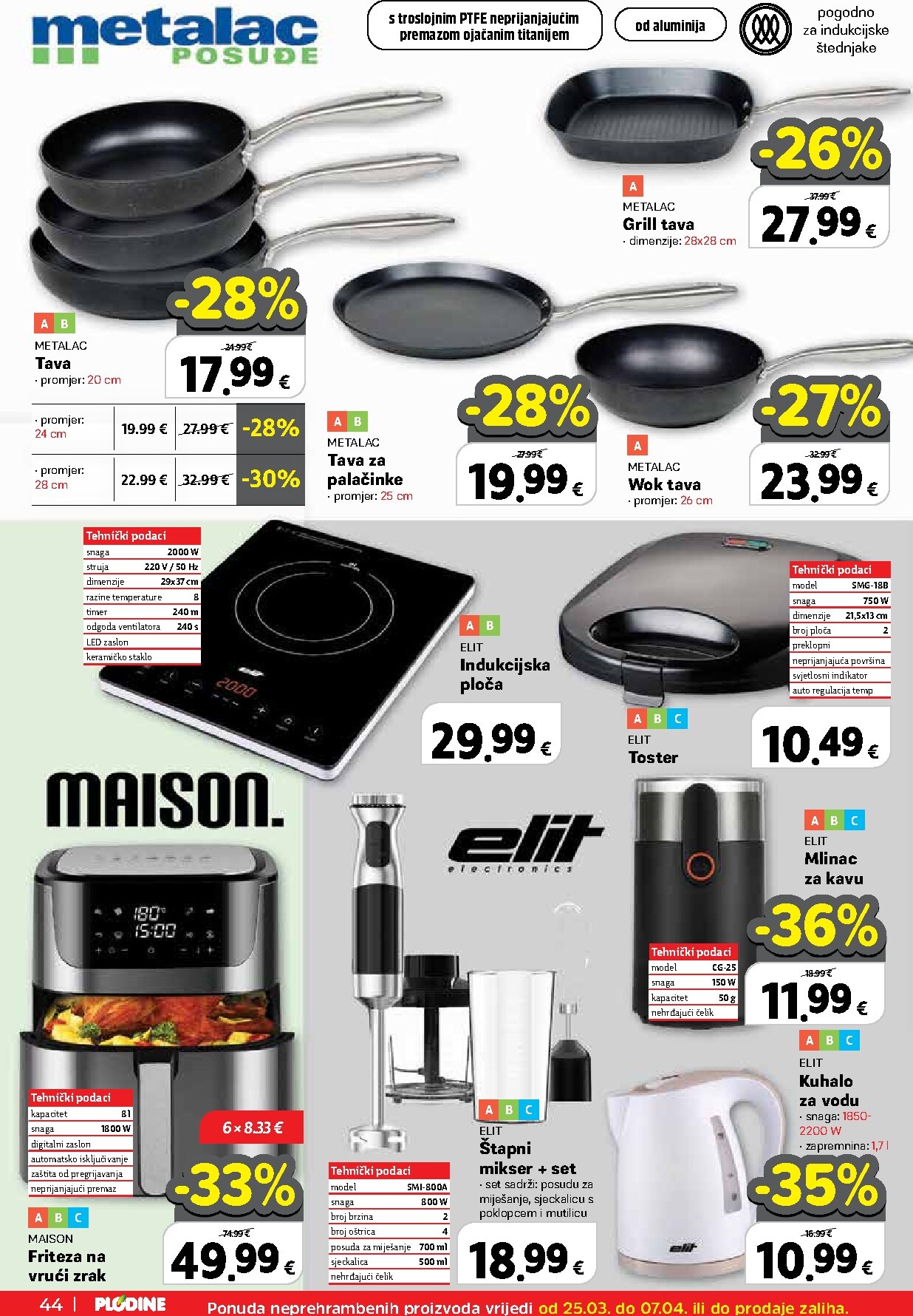 plodine - Prelistajte katalog Plodine, vrijedi od 25.03.2026 do 31.03.2026 - page: 44