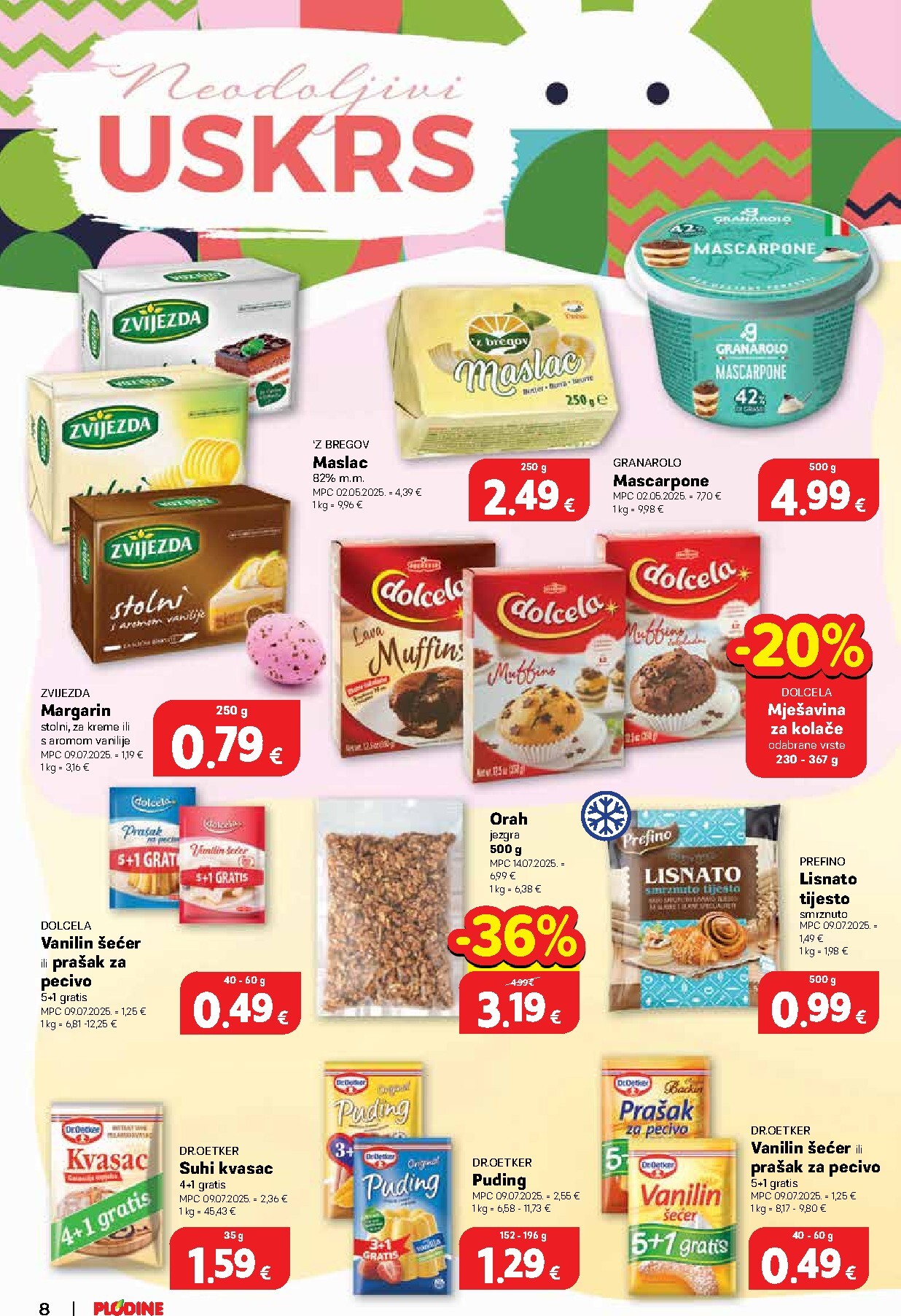 plodine - Prelistajte katalog Plodine, vrijedi od 25.03.2026 do 31.03.2026 - page: 8