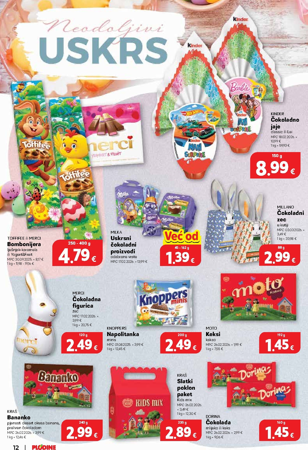 plodine - Prelistajte katalog Plodine, vrijedi od 25.03.2026 do 31.03.2026 - page: 12