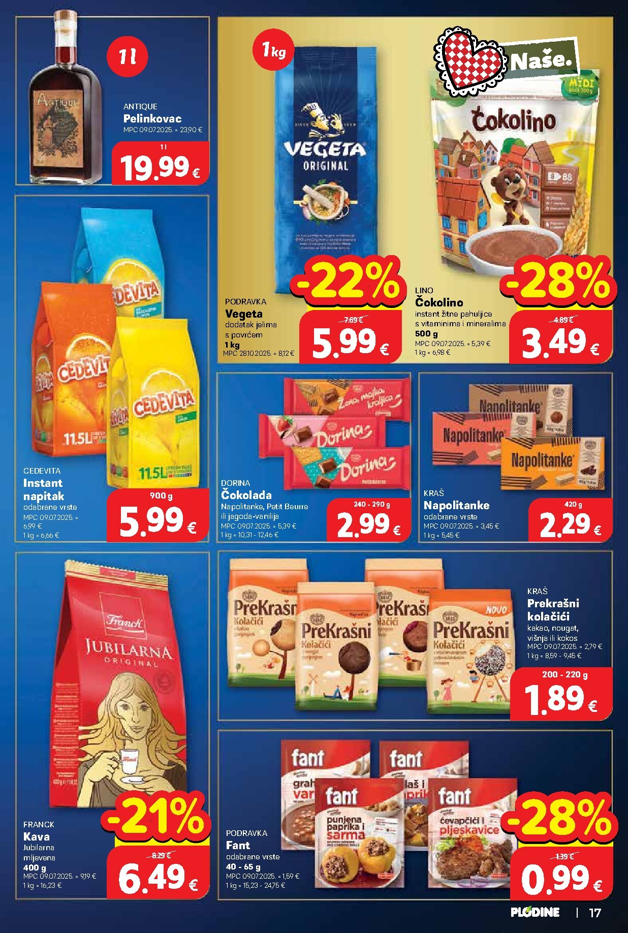 plodine - Prelistajte katalog Plodine, vrijedi od 25.03.2026 do 31.03.2026 - page: 17