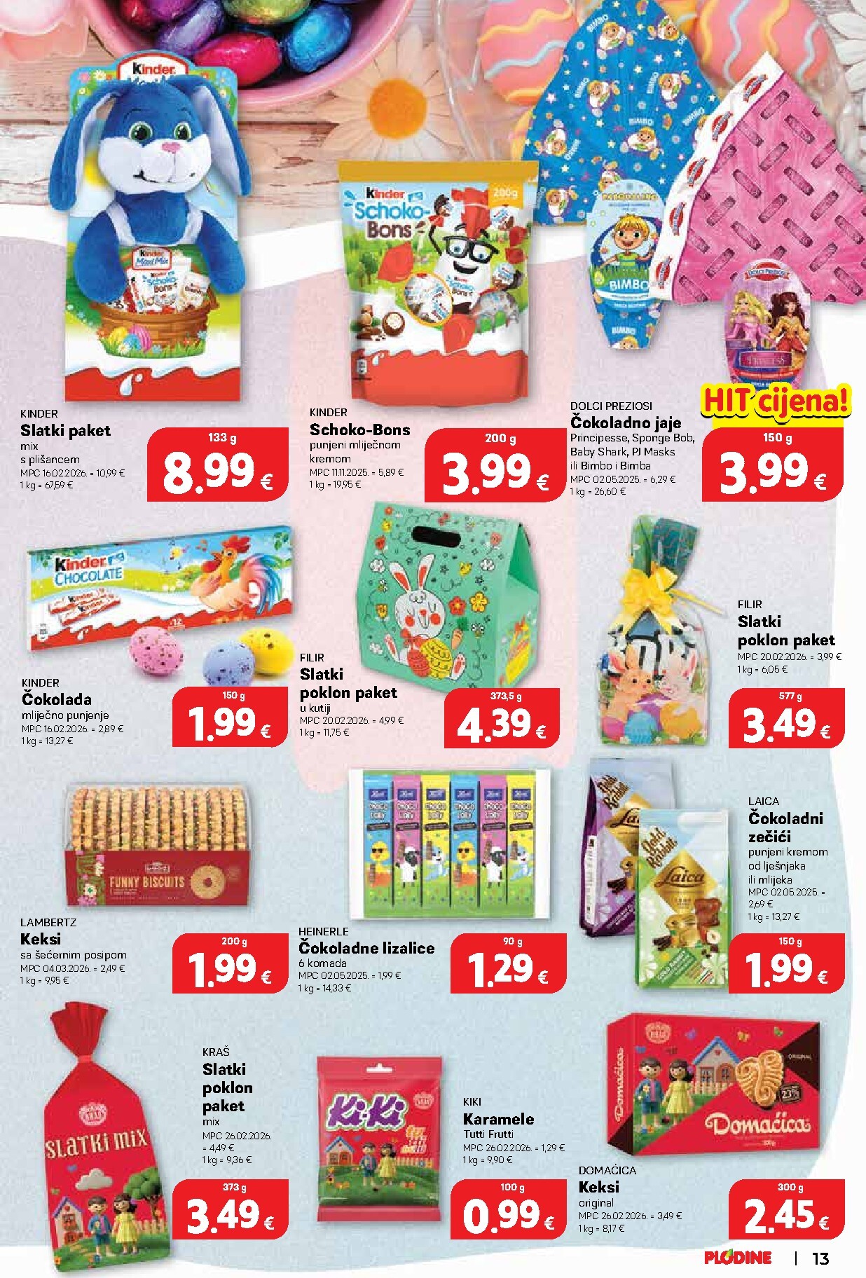 plodine - Prelistajte katalog Plodine, vrijedi od 25.03.2026 do 31.03.2026 - page: 13