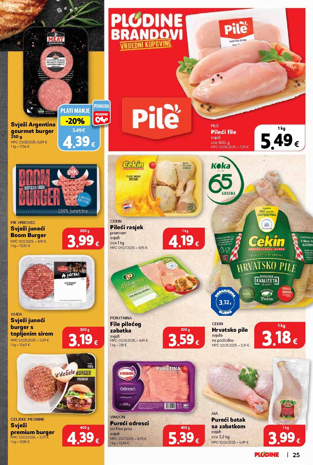 plodine - Prelistajte katalog Plodine, vrijedi od 25.03.2026 do 31.03.2026 - page: 25