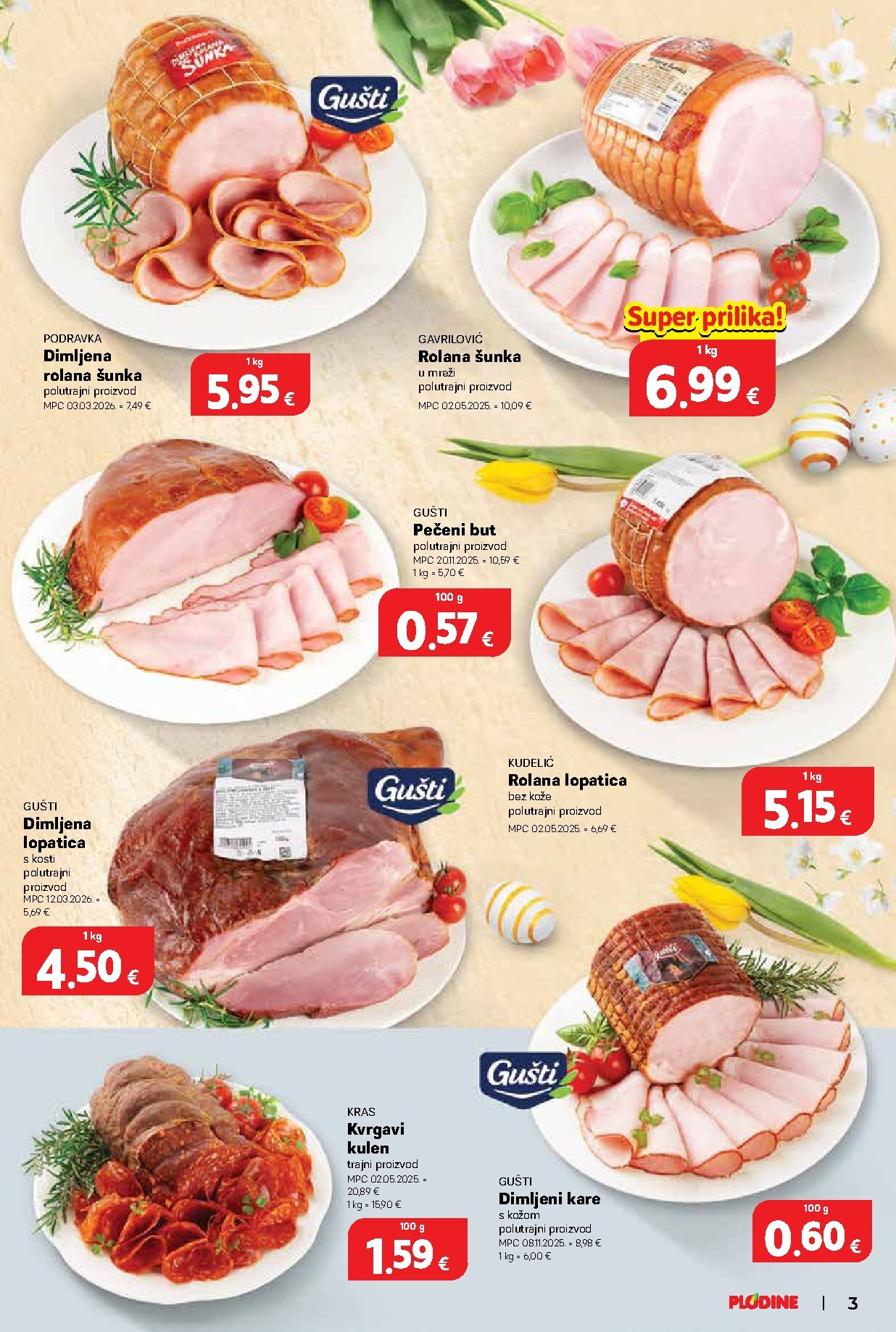 plodine - Prelistajte katalog Plodine, vrijedi od 25.03.2026 do 31.03.2026 - page: 3