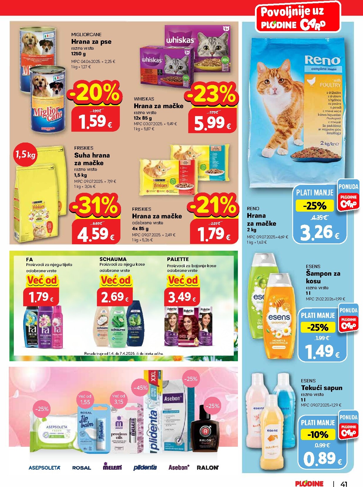 plodine - Prelistajte katalog Plodine, vrijedi od 01.04.2026 do 07.04.2026 - page: 49